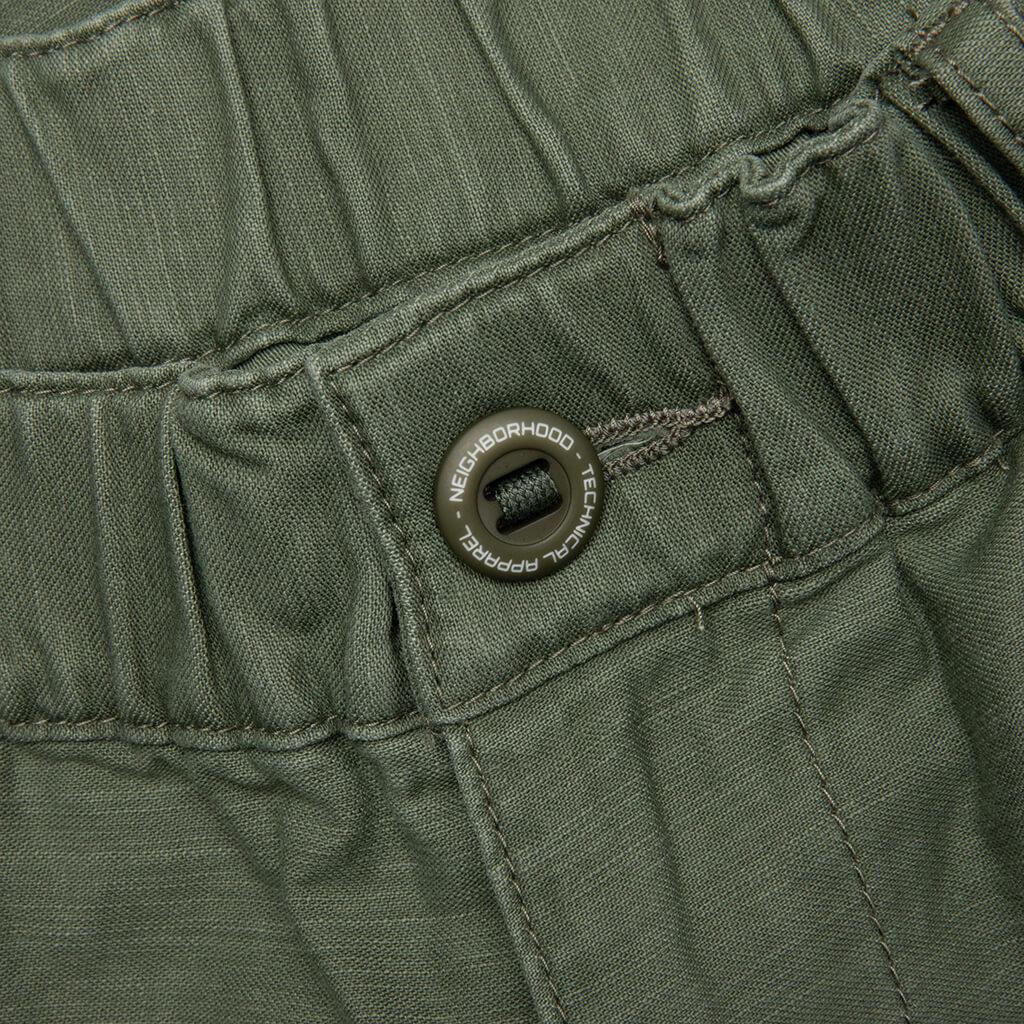 Wide Cargo Short Pants - Olive Drab Male Product Image