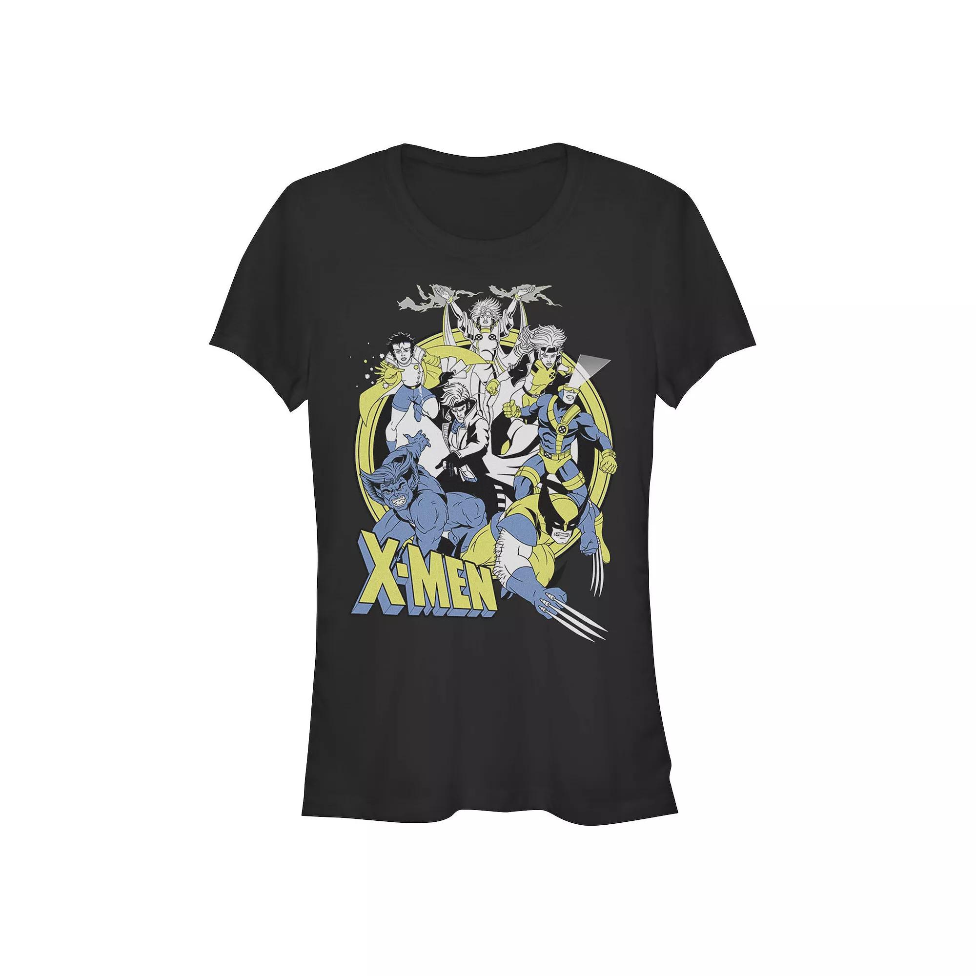 Juniors' X-Men 90's Group Graphic Tee, Girl's,  Product Image