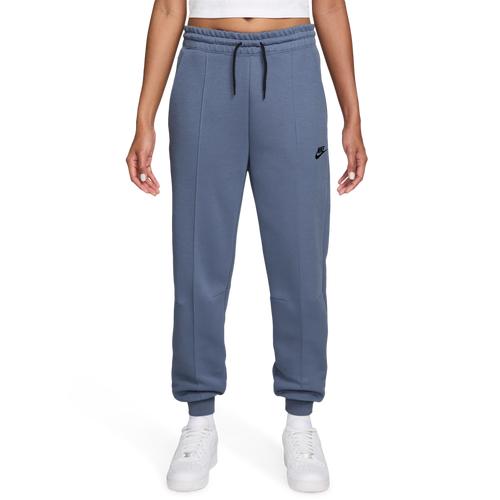 Nike Womens Nike NSW Tech Fleece MR Joggers - Womens Mink Brown/Black Product Image