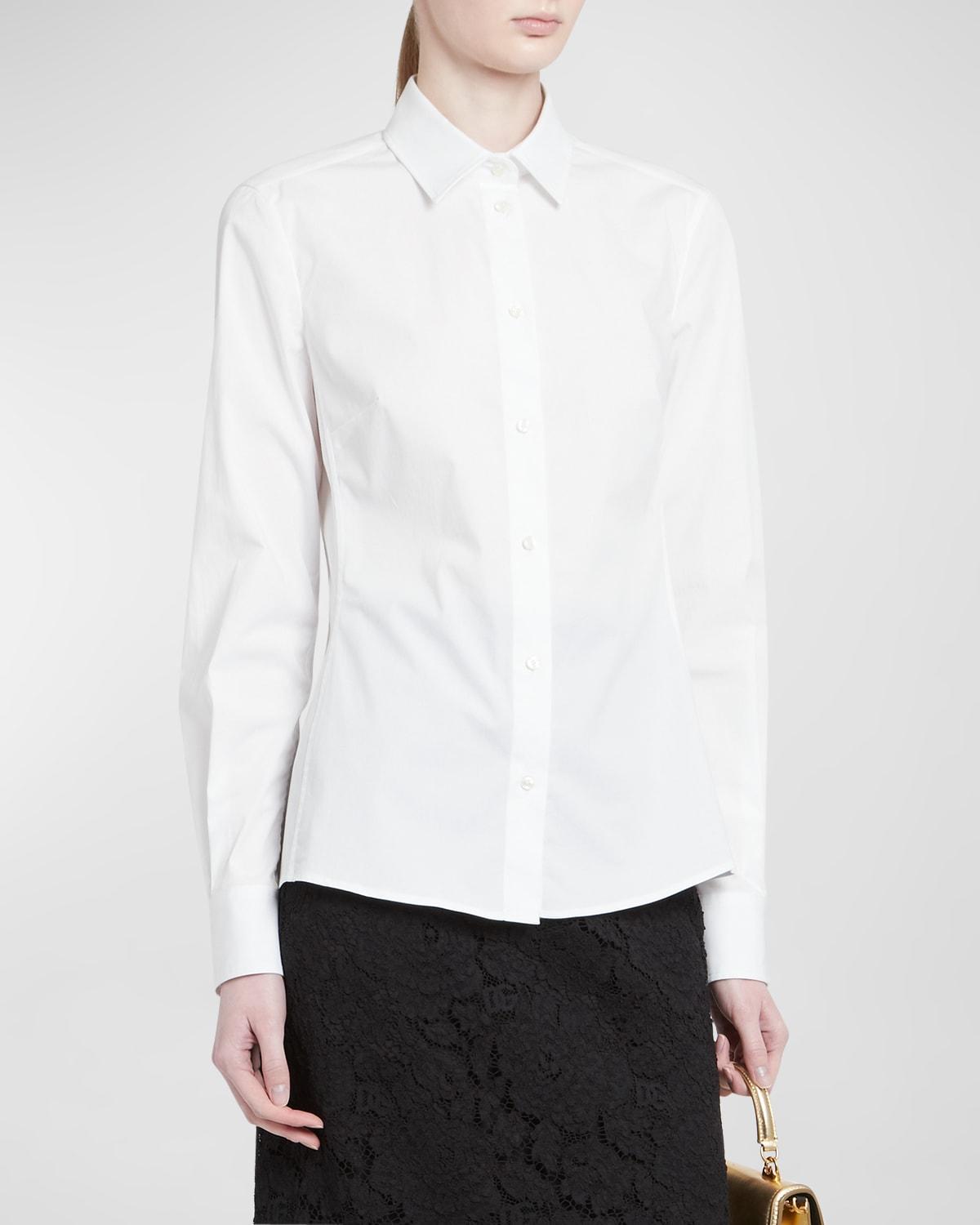 Poplin Classic-Fit Collared Shirt Product Image