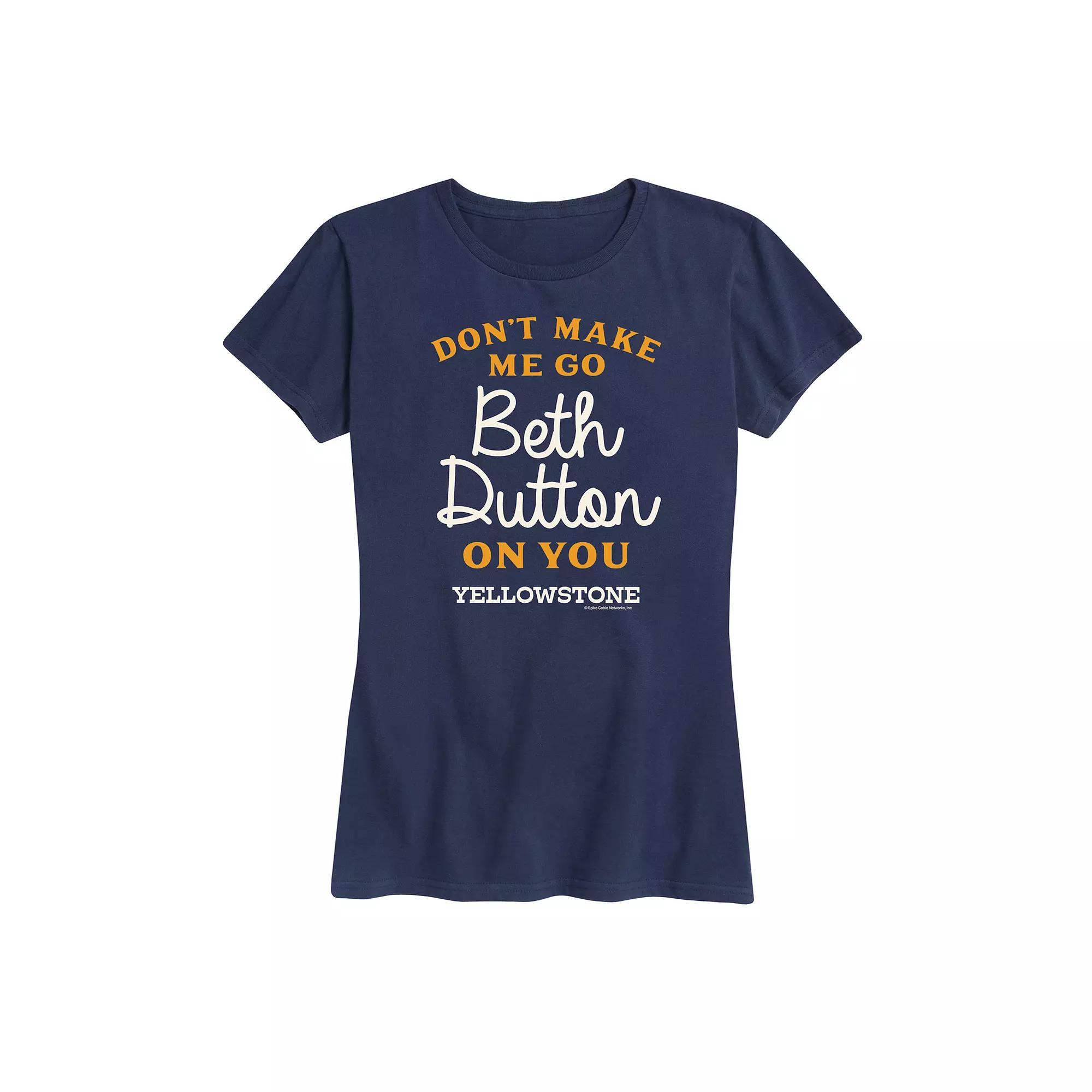 Women's Yellowstone Go Beth Dutton Graphic Tee, Girl's,  Product Image