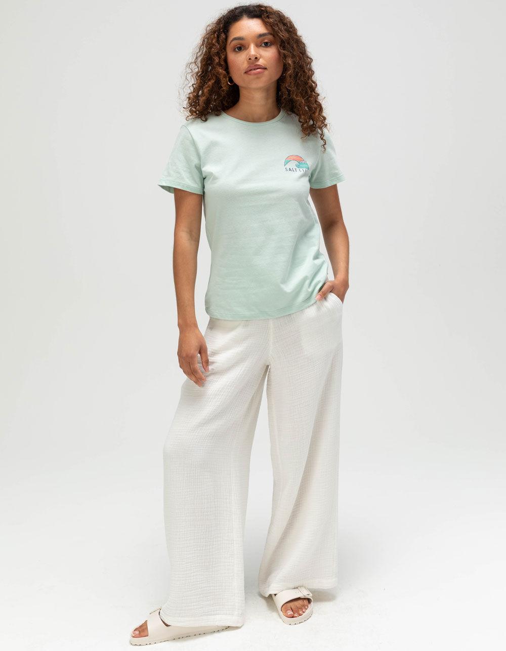 SALT LIFE Sea Ya Later Womens Tee - MINT Product Image