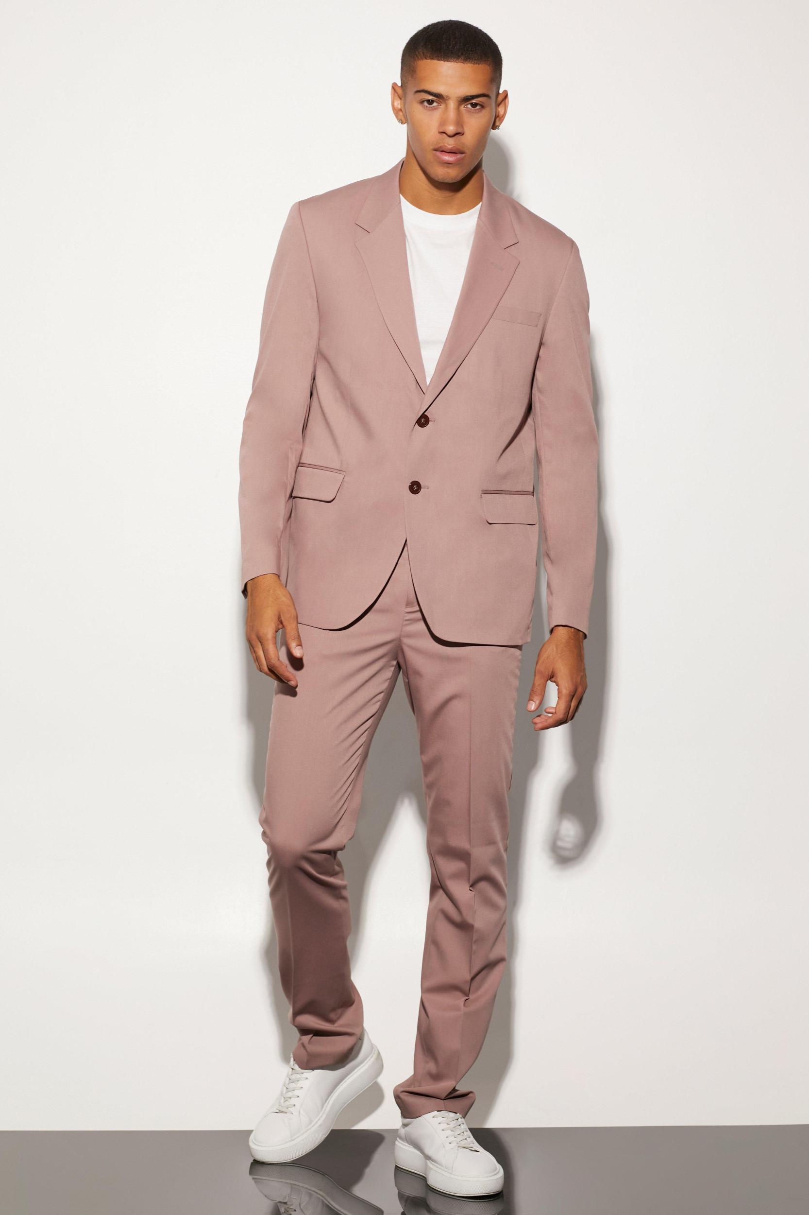 Oversized Boxy Single Breasted Suit Jacket | boohooMAN USA Product Image