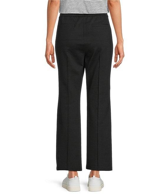 Eileen Fisher Flex Ponte High-Waisted Kick Flare Ankle Pants Product Image