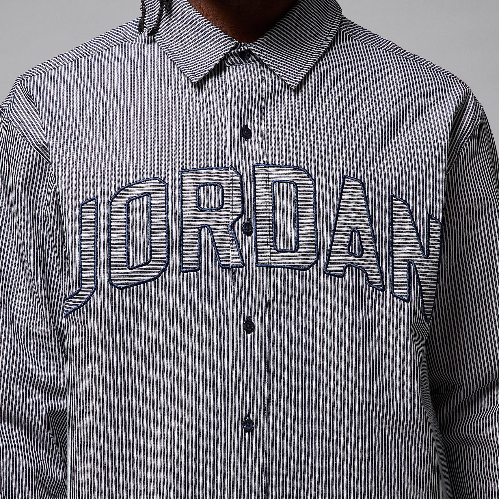 Mens Jordan Flight Oxford Long-Sleeve Top | IB0317-451 Product Image