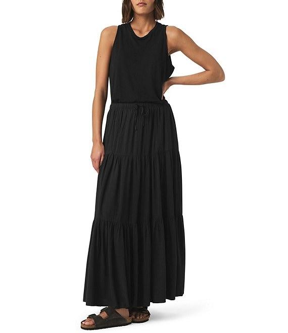 Splendid Melanie Knit Mid Rise A-Line Skirt Product Image