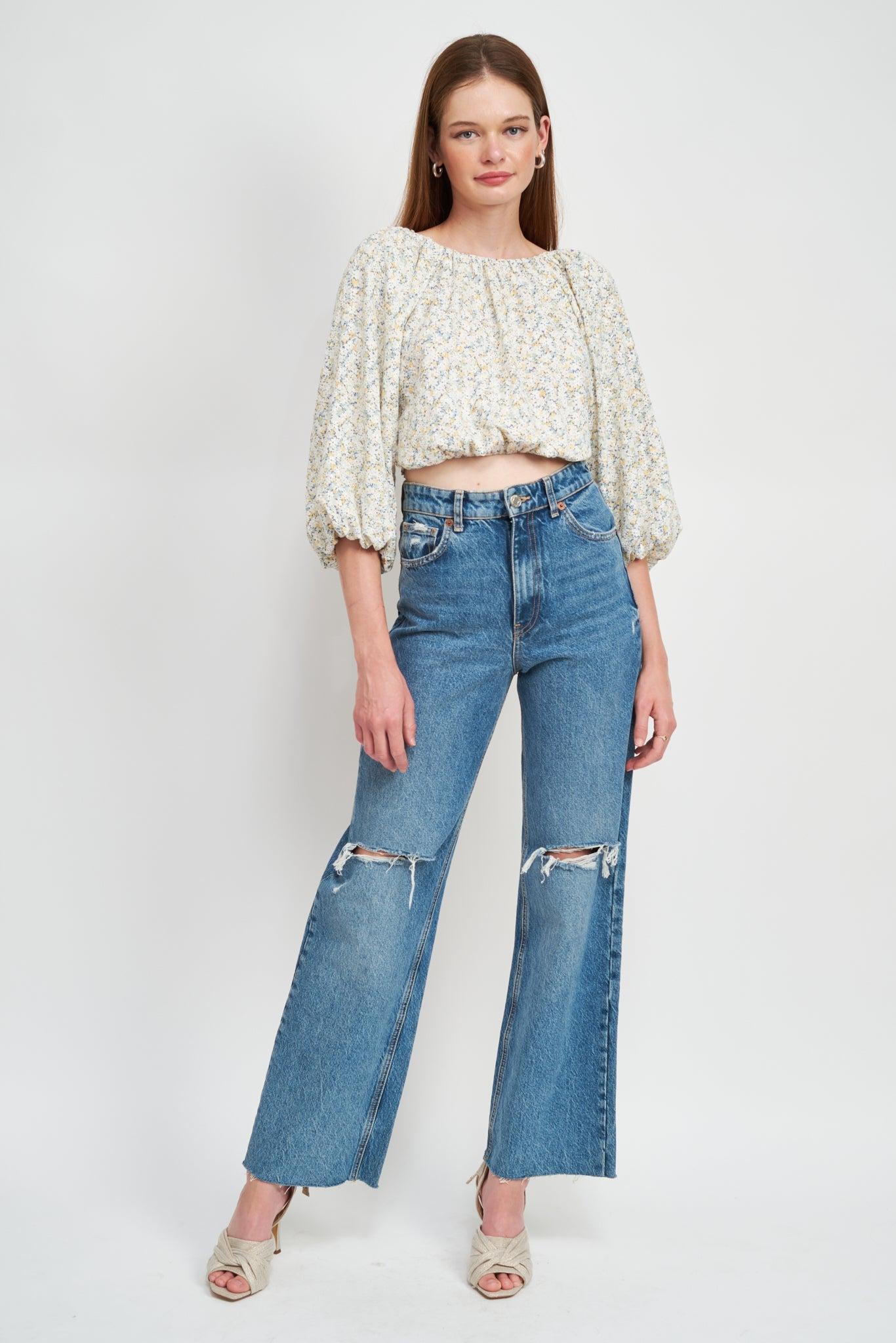 En Saison |  Orielle Floral Mini Skirt FINAL SALE Product Image