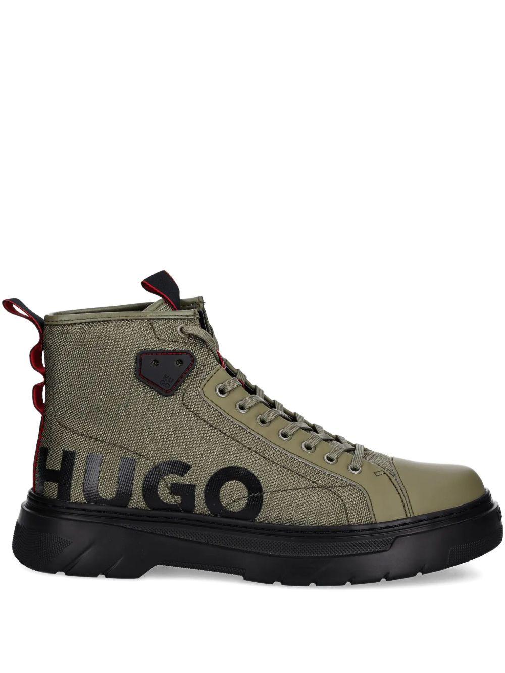 logo-print boots Product Image