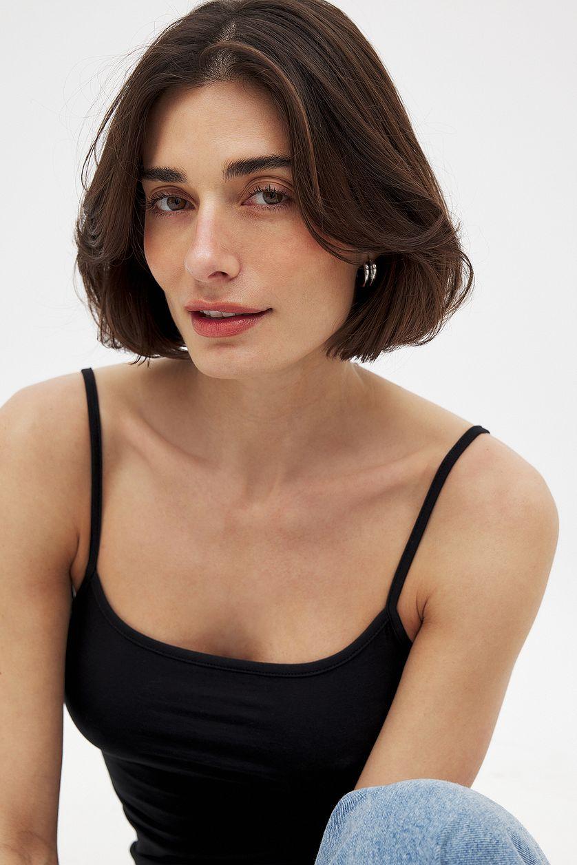 Thin Basic Strap Singlet Product Image