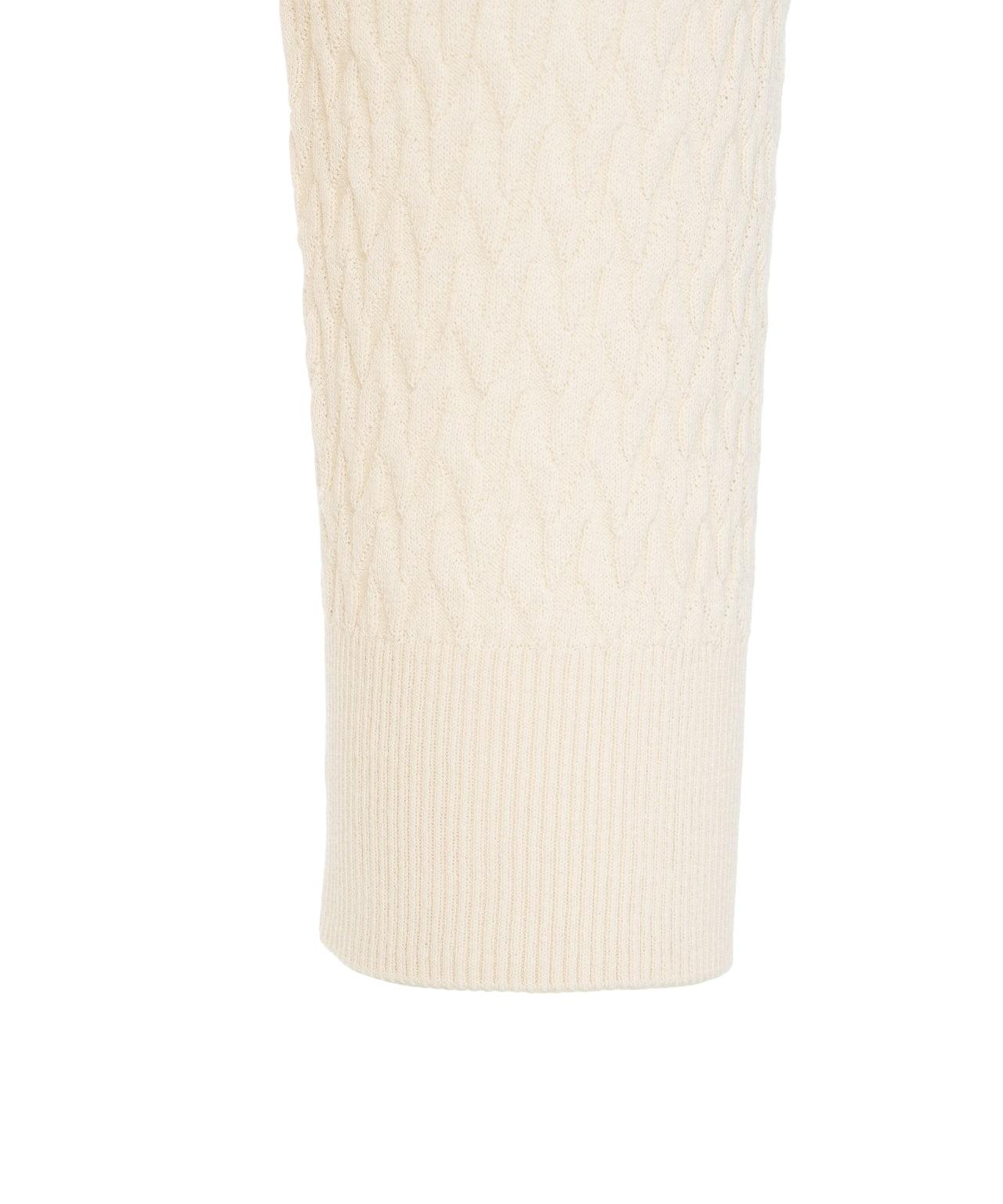 Cardigan with honeycomb structure Product Image