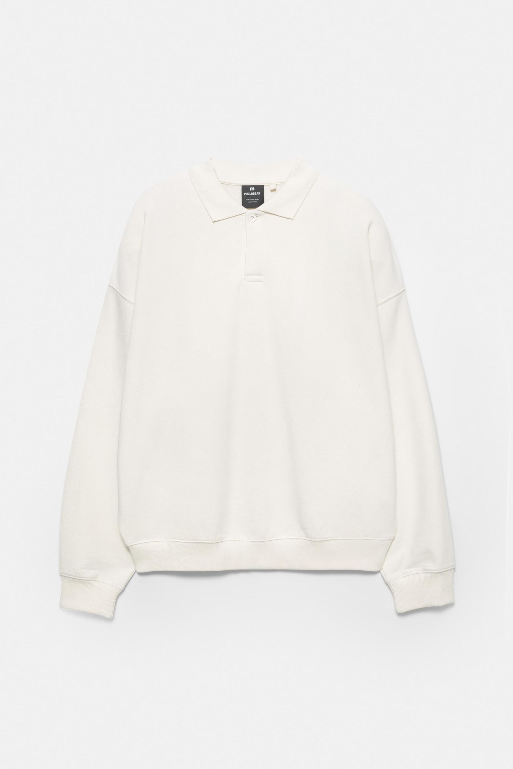 Long sleeve polo shirt Product Image