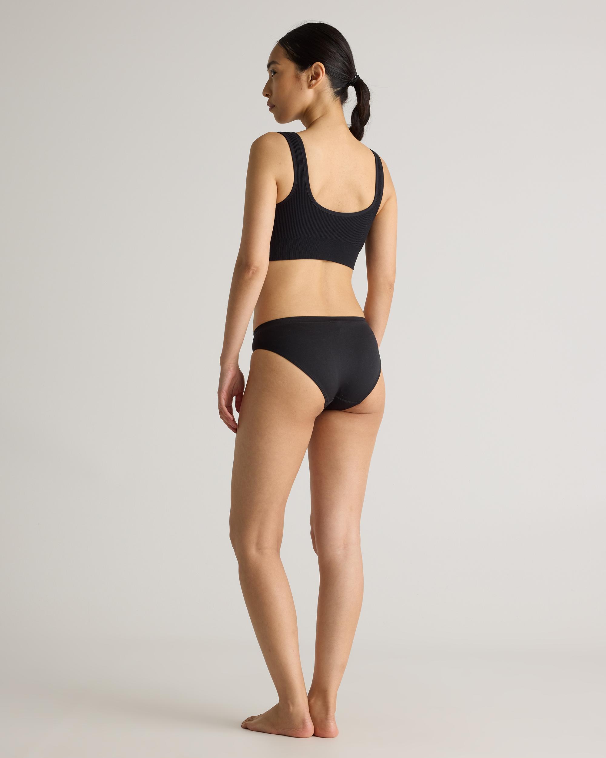 Quince | Women's Comfort Rib Tank Top Bralette Nylon/Spandex Product Image