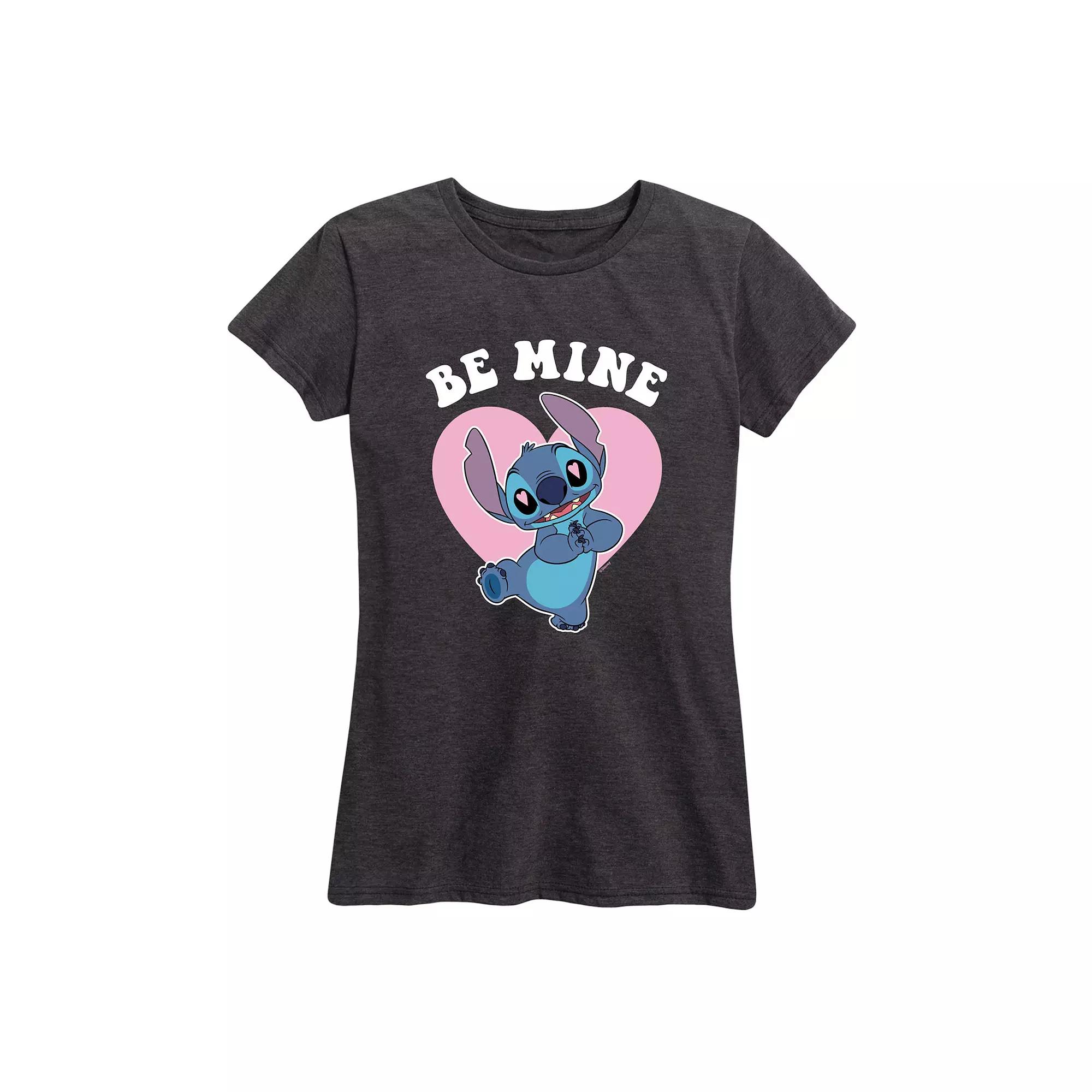 Disney's Lilo & Stitch Women's Be Mine Graphic Tee,  Product Image