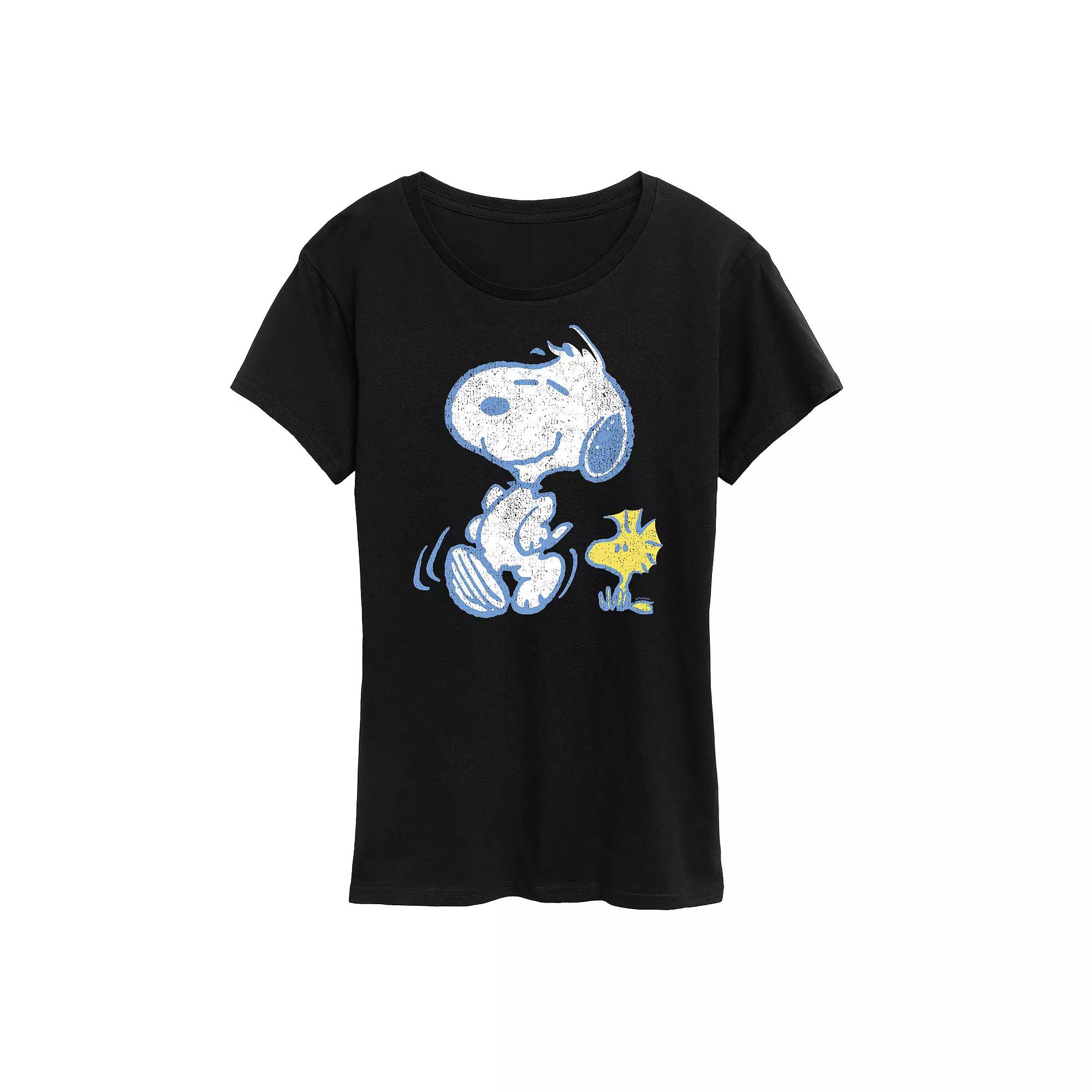 Women's Peanuts Pastels Graphic Tee, Girl's,  Product Image