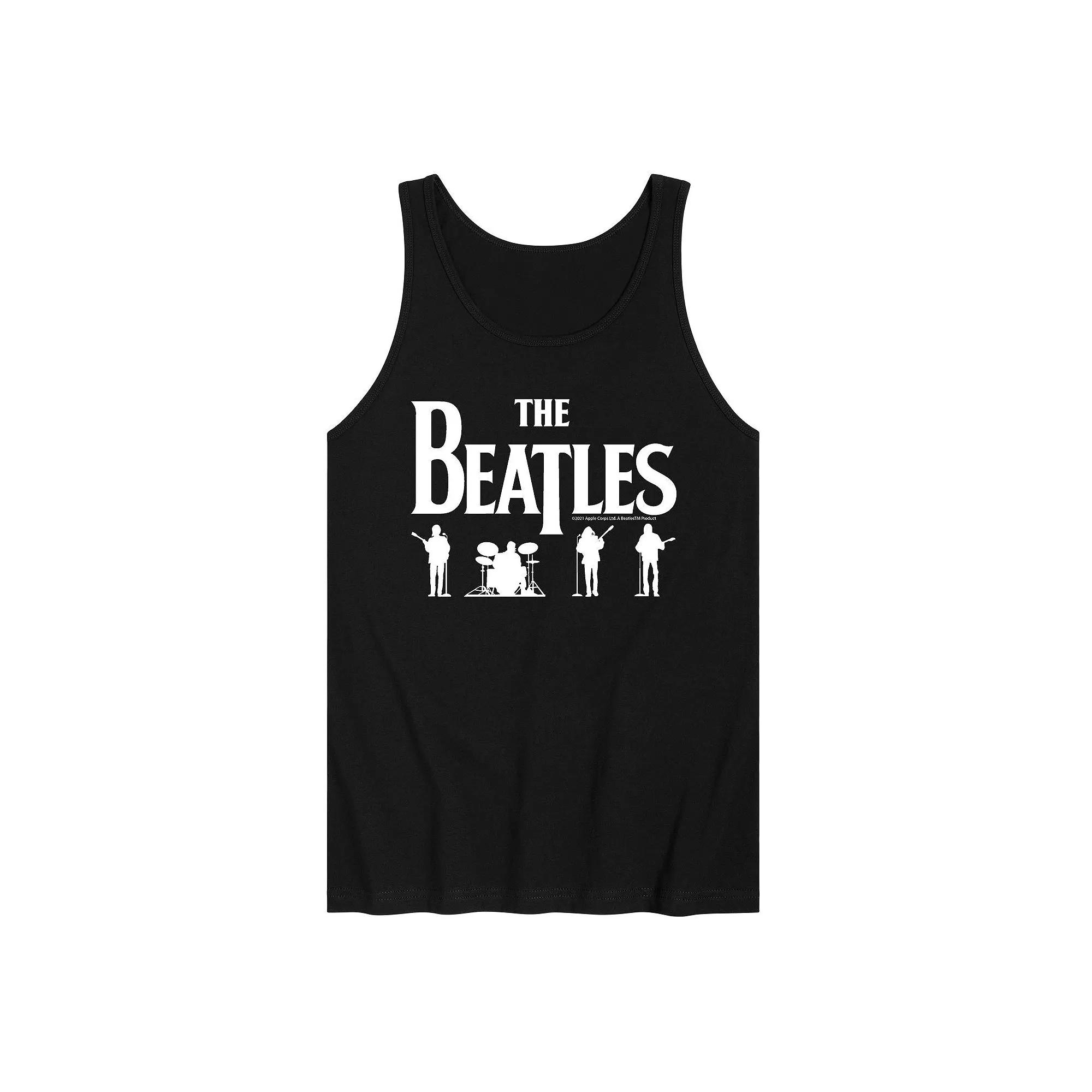 Men's The Beatles Silhouettes Tank,  Product Image