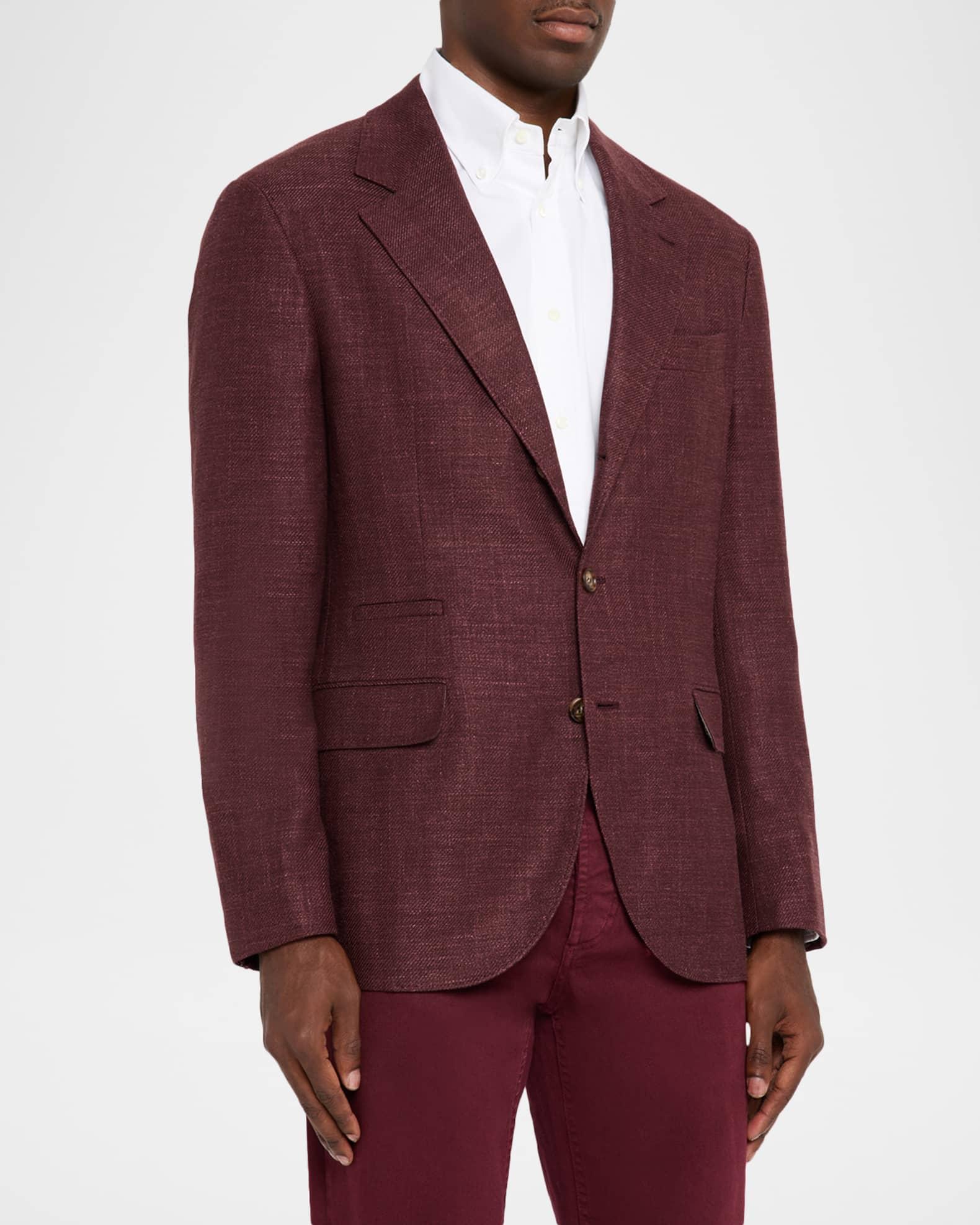 Men's Wool-Blend Traditional Sport Coat Product Image