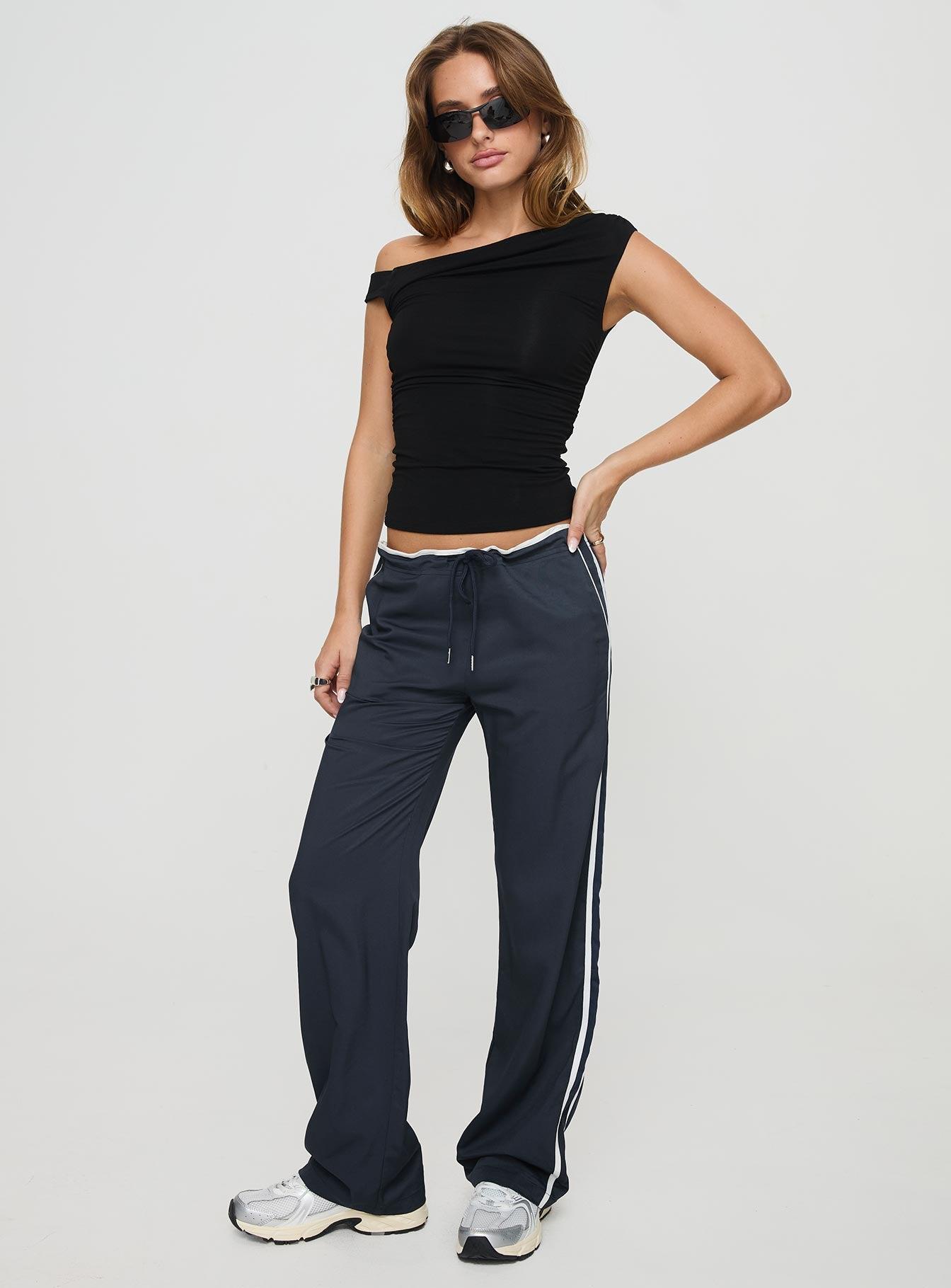 Maranie Pants Navy/ White Product Image