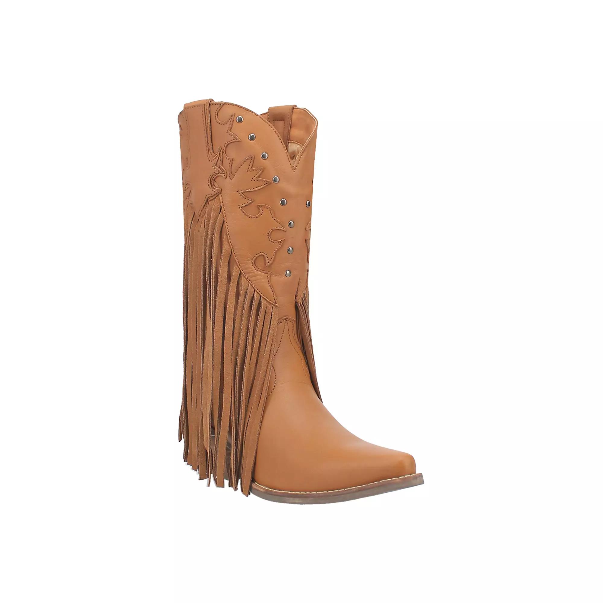 Women's Dingo Hoedown Leather Western Boots,  Product Image