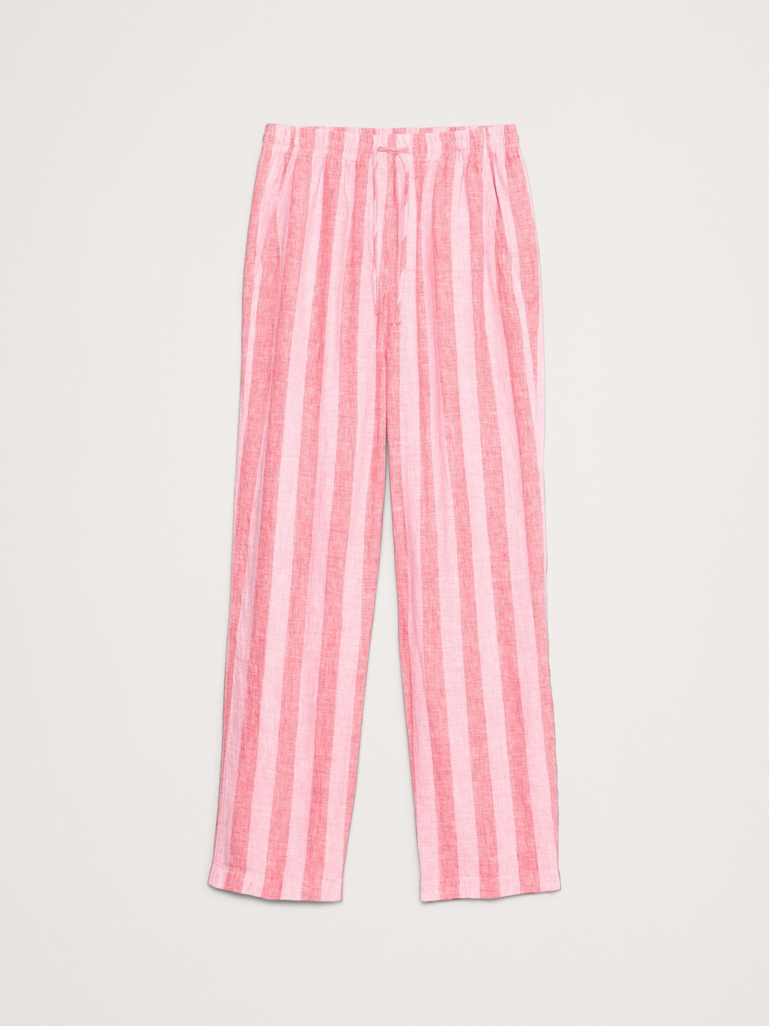 Linen Pull-On Ankle Pant Product Image