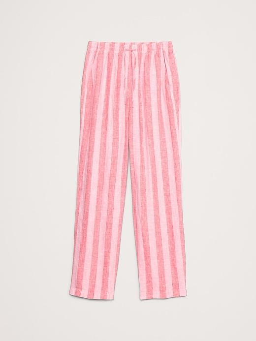 Linen Pull-On Ankle Pant Product Image