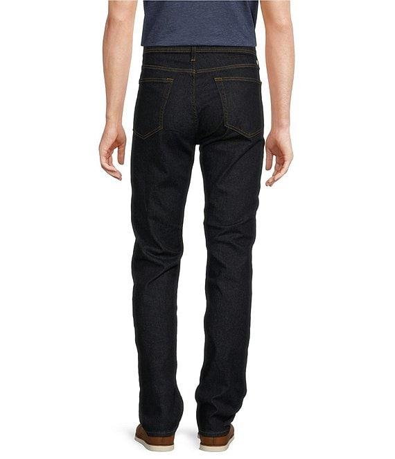 Cremieux Premium Denim Straight Fit Dark Wash Stretch Jeans Product Image