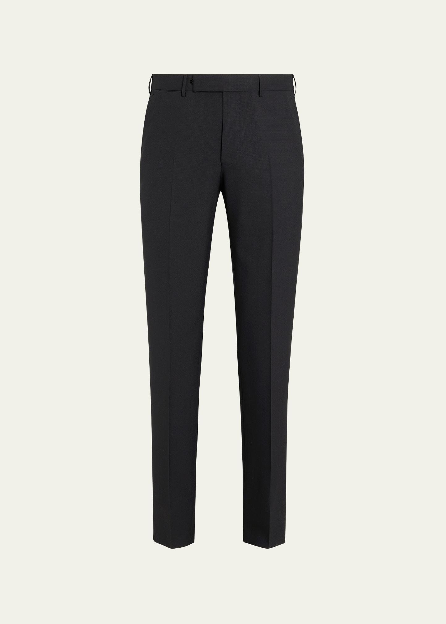 Mens High Performance Flat-Front Trousers Product Image