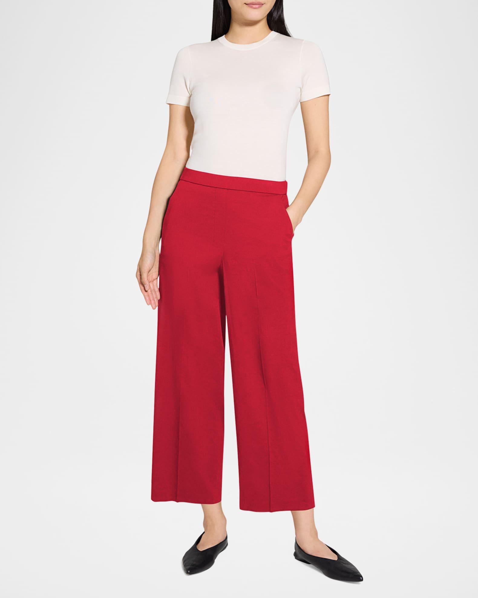 Terena Cropped Wide-Leg Pants Product Image