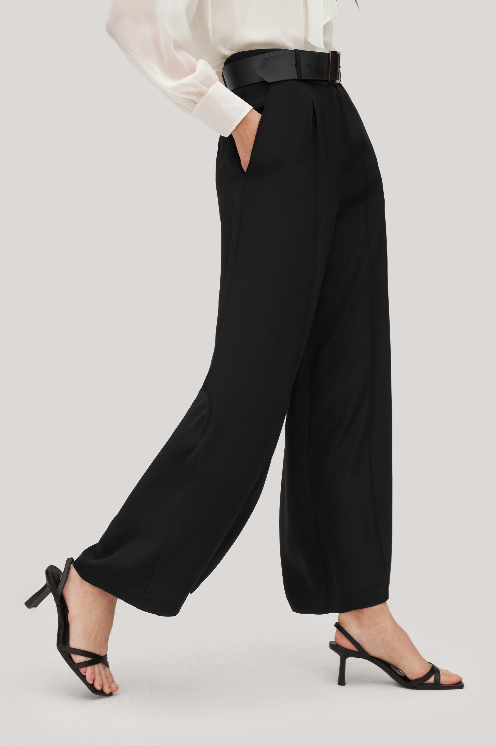 Heavy Crepe Silk Iris Pant Product Image