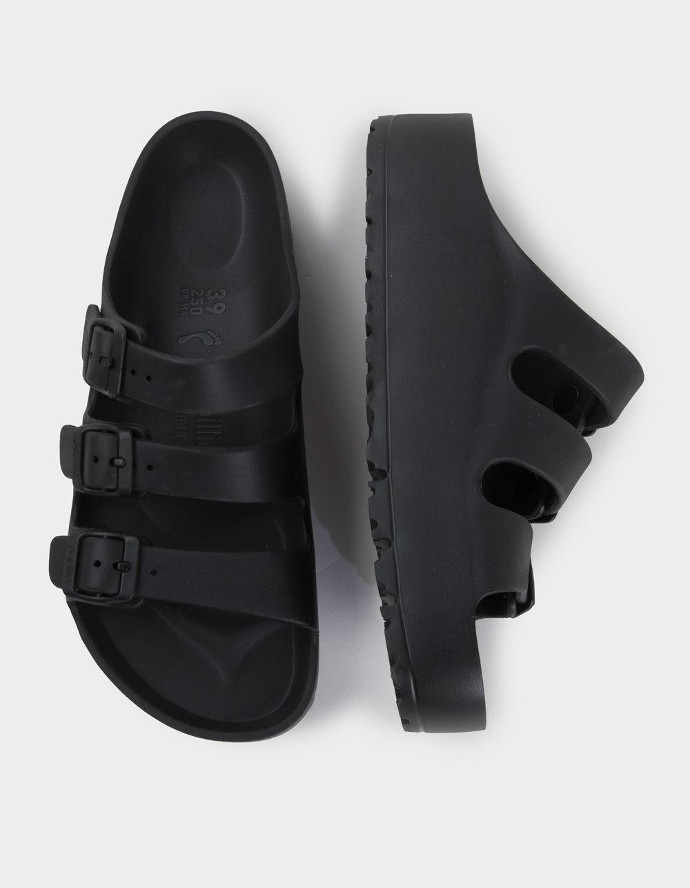 BIRKENSTOCK Papillio Florida EVA Womens Platform Sandals - BLACK Product Image