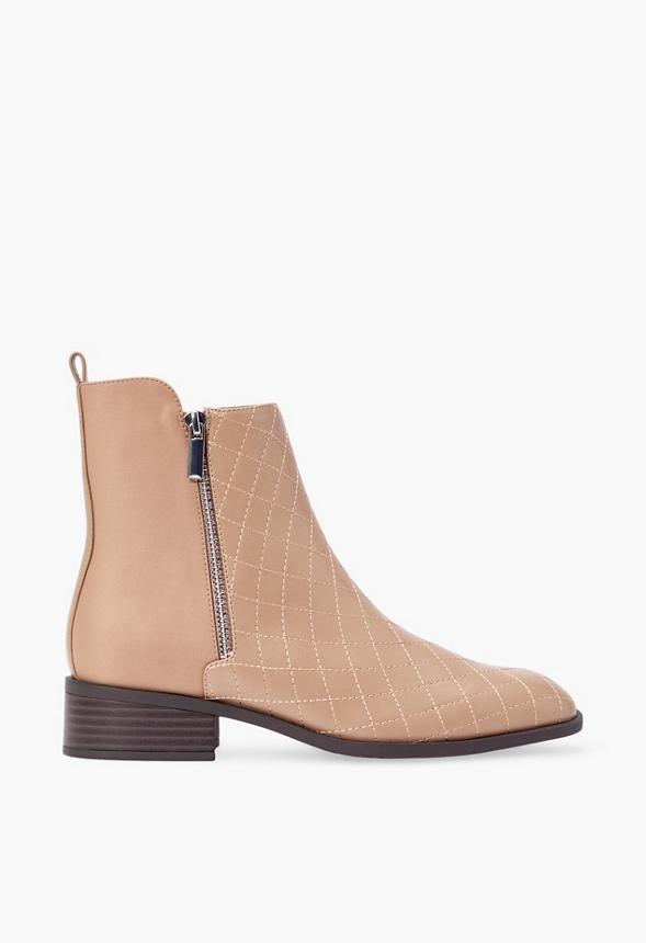 JustFab Margaux Platform Loafer Pump Womens Black/ White Size 8.5 Product Image