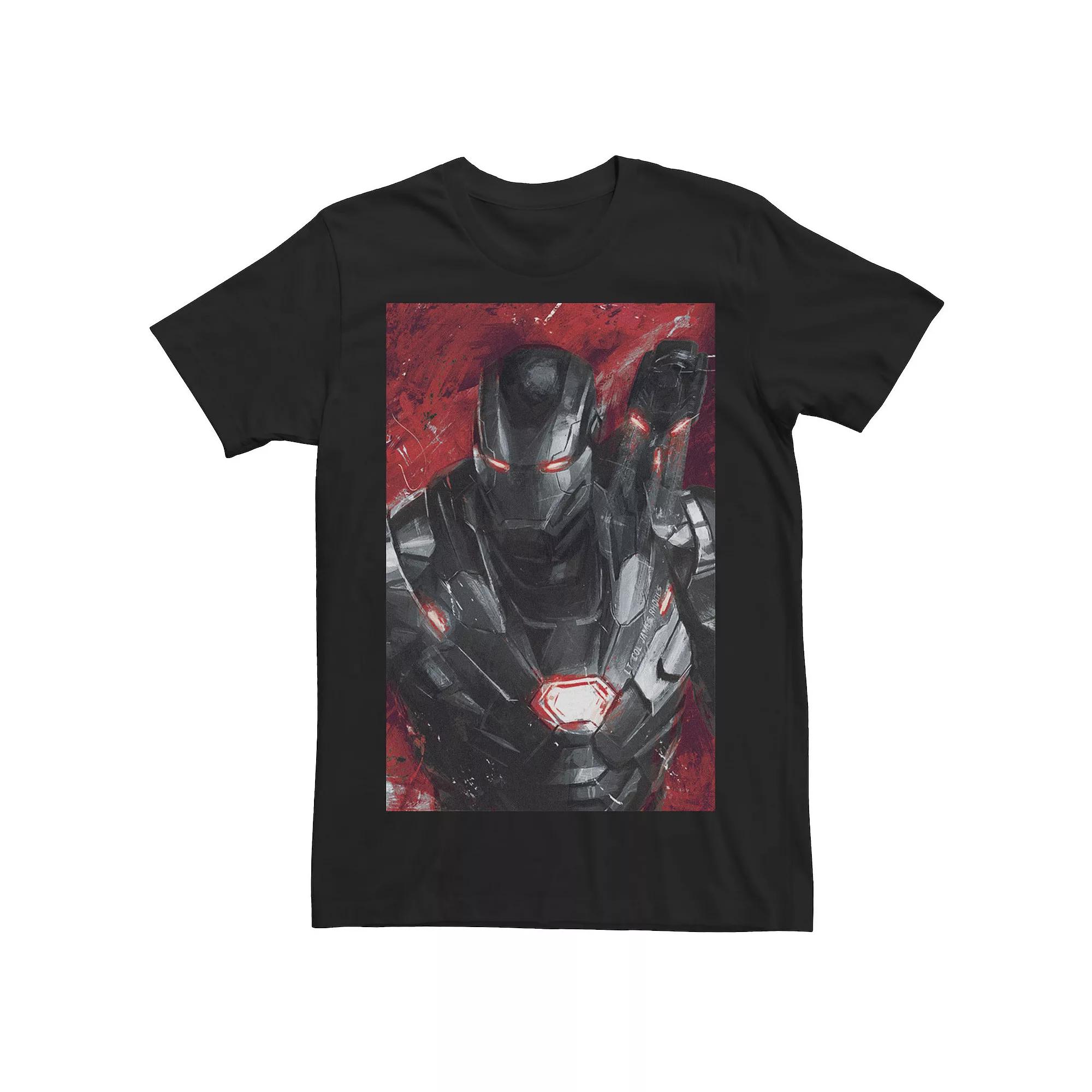 Men's Marvel Avengers Endgame War Machine Painting Graphic Tee,  Product Image