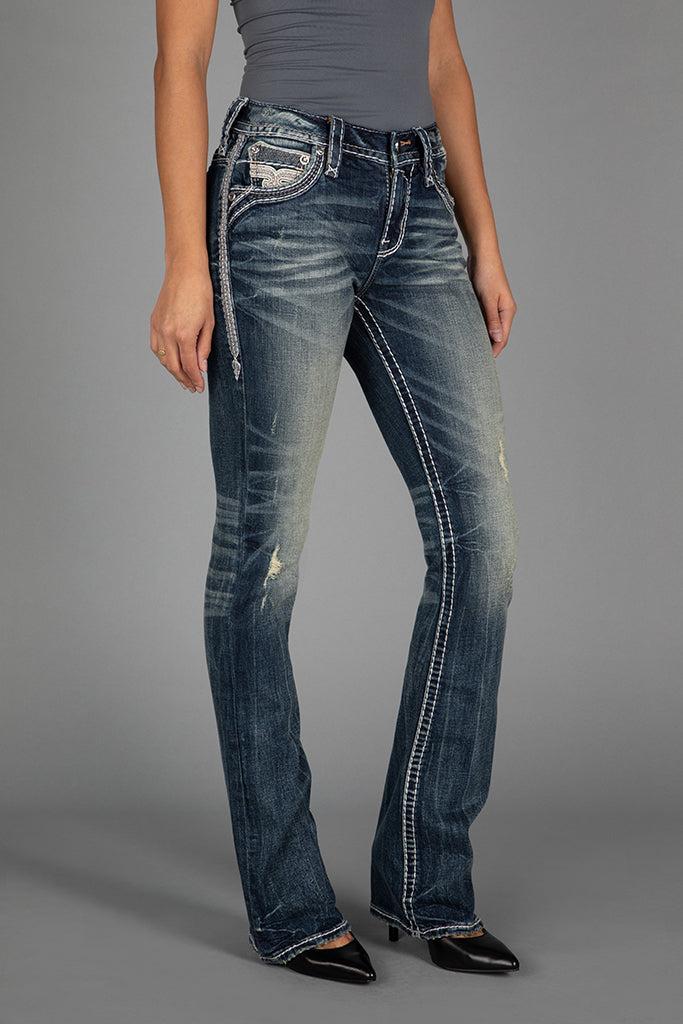 Leila Bootcut Jeans Product Image