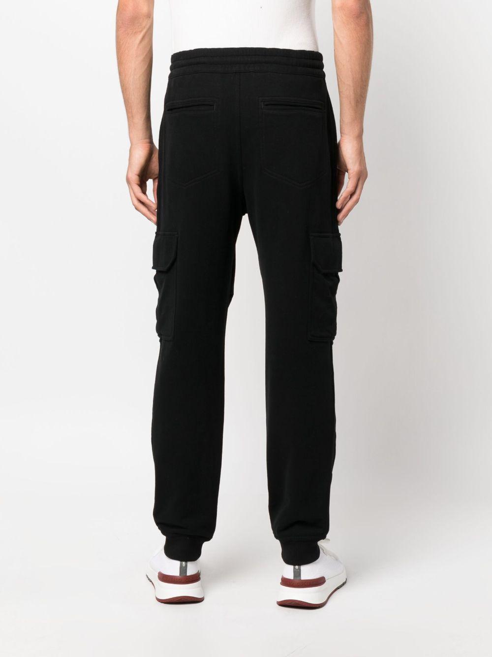 drawstring cargo cotton trousers Product Image