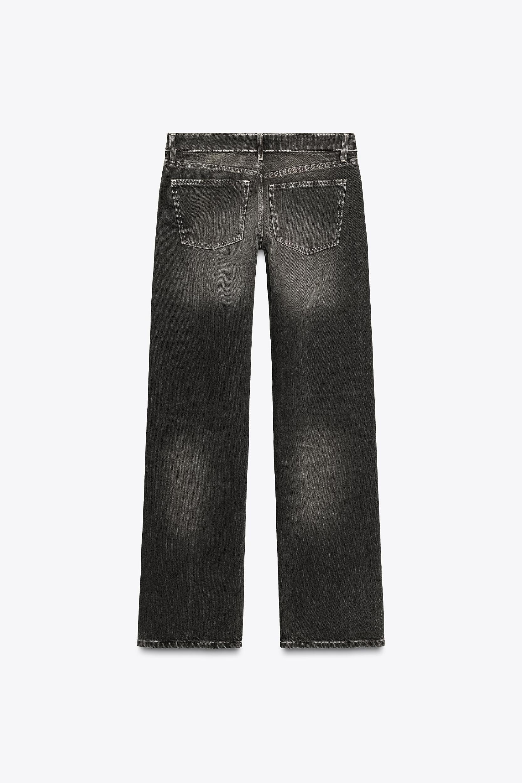 TRF LOW RISE WIDE LEG JEANS Product Image