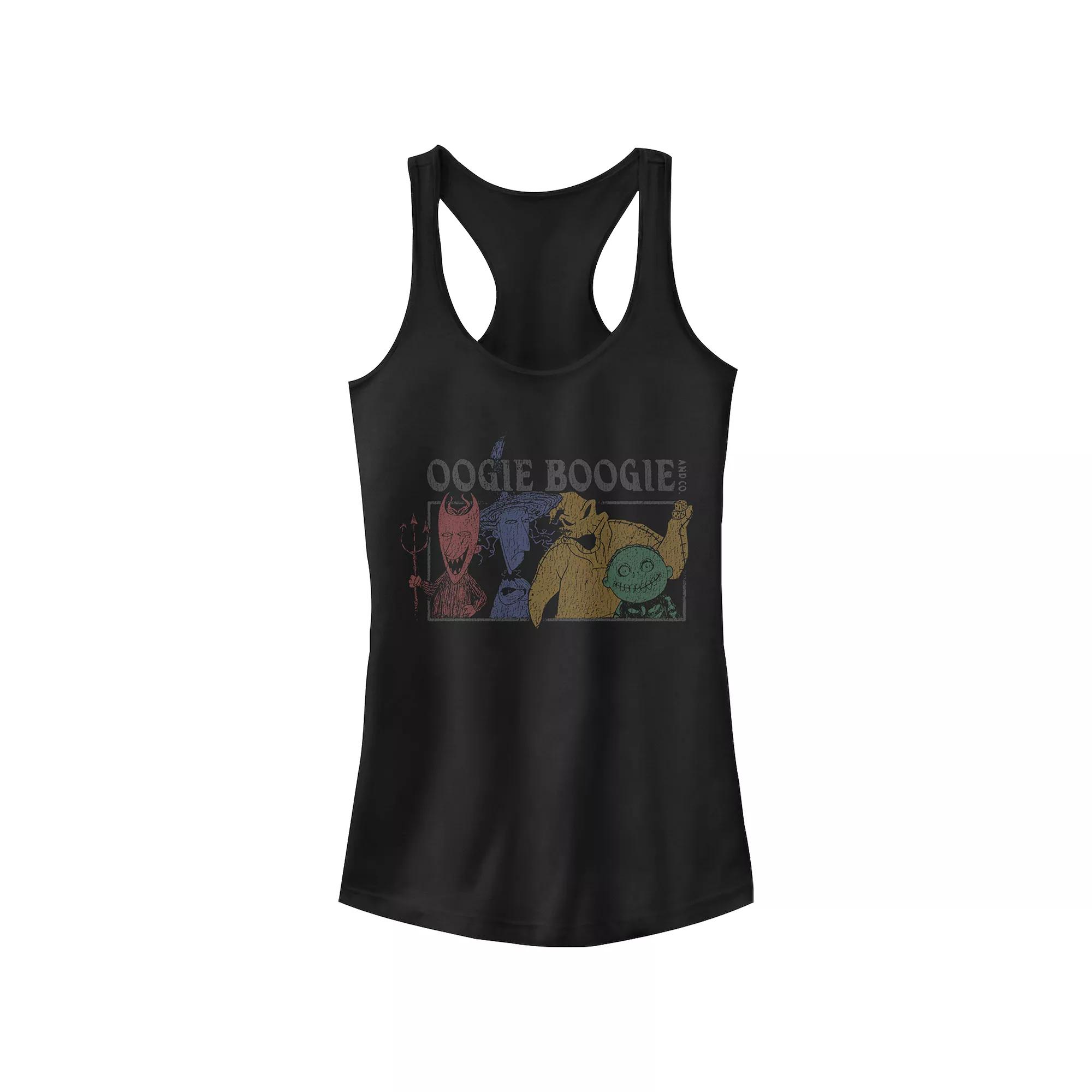 Disney's The Nightmare Before Christmas Oogie Boogie's Team Juniors' Racerback Tank Top, Girl's,  Product Image