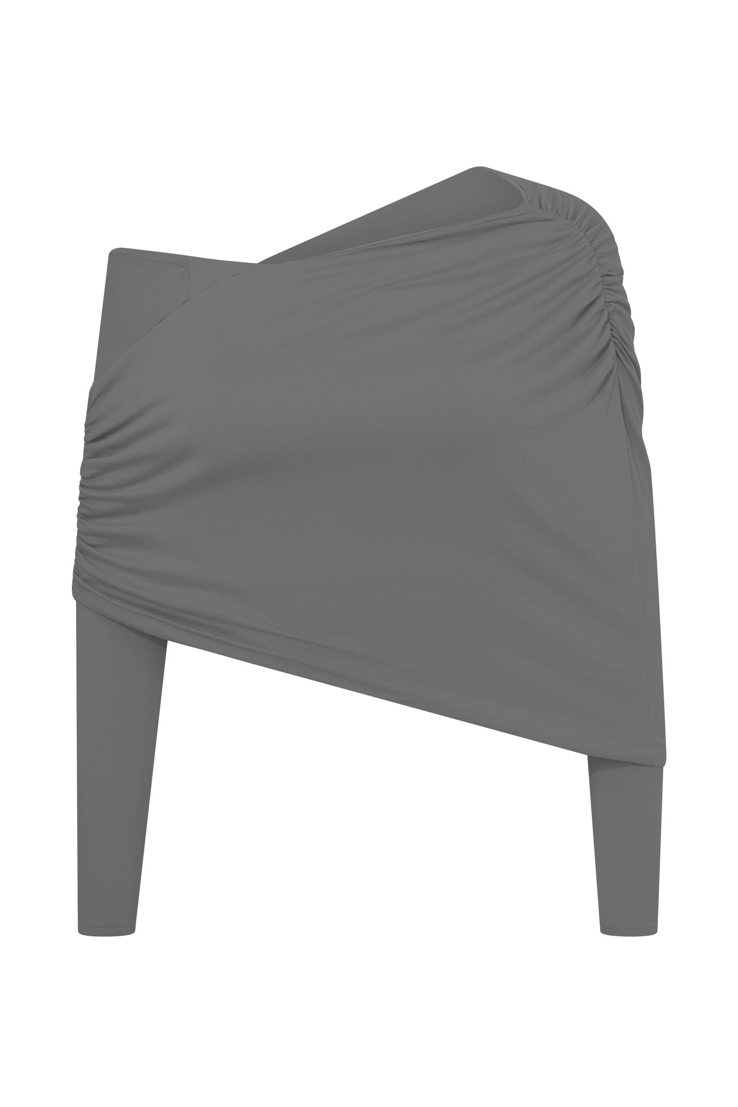 Corinna Modal One Shoulder Top - Black Product Image