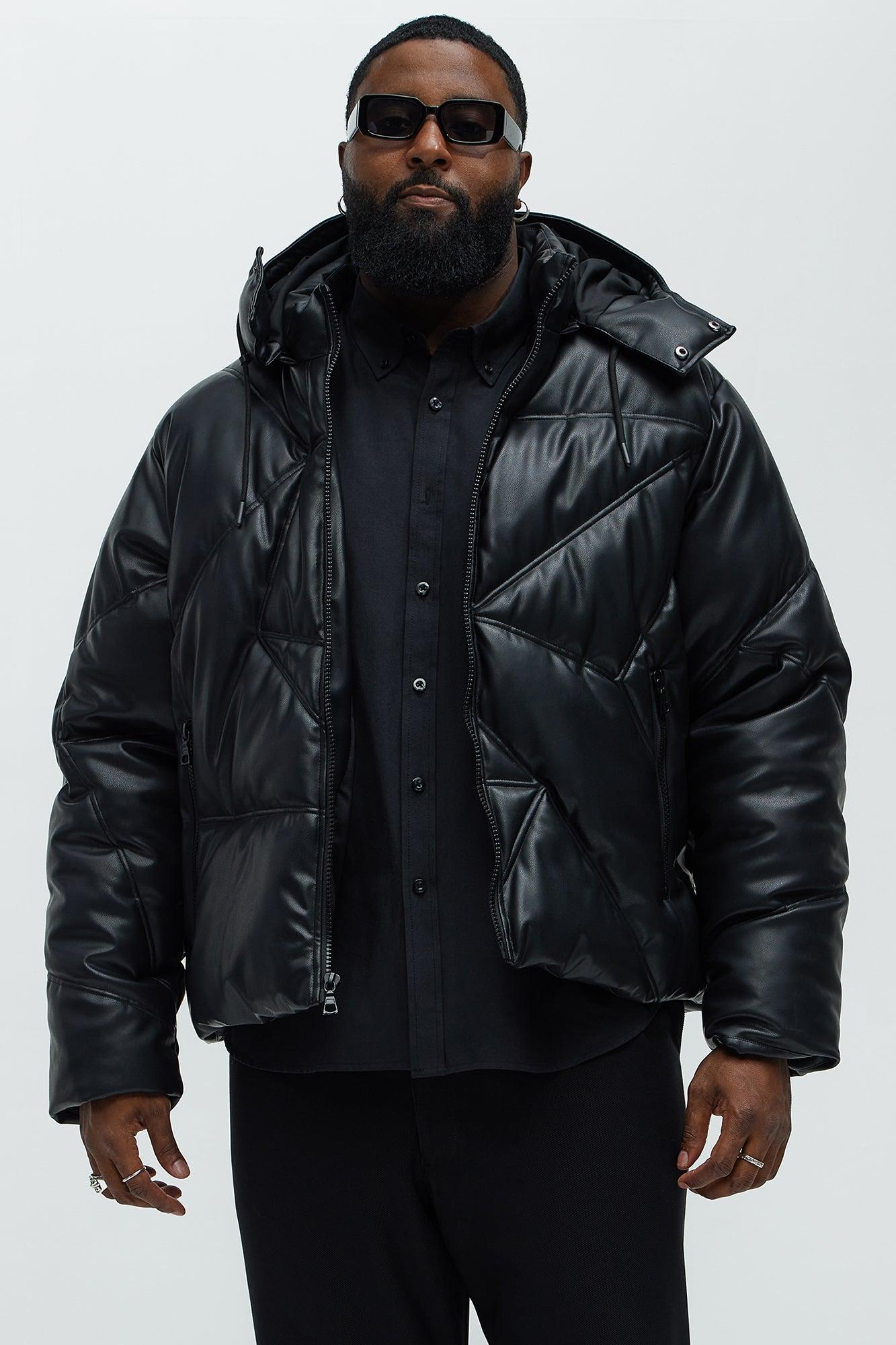 Looking For Me Padded Hood Puffer - Black Product Image