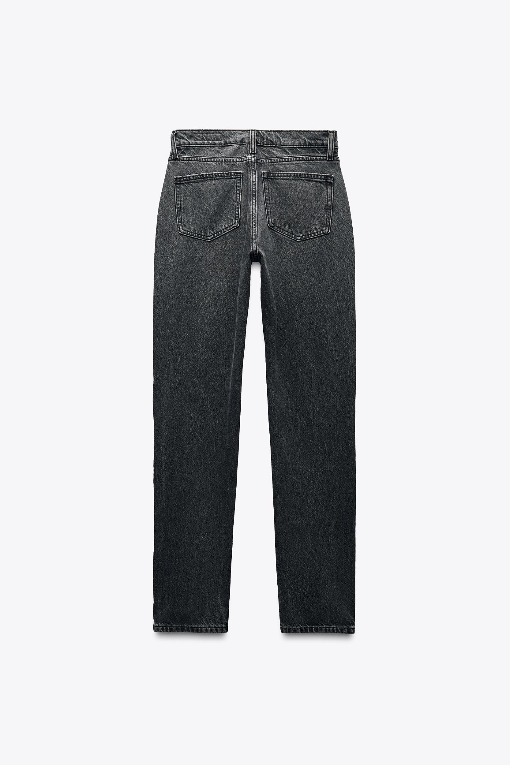 ZW COLLECTION LOW RISE STRAIGHT LEG JEANS Product Image