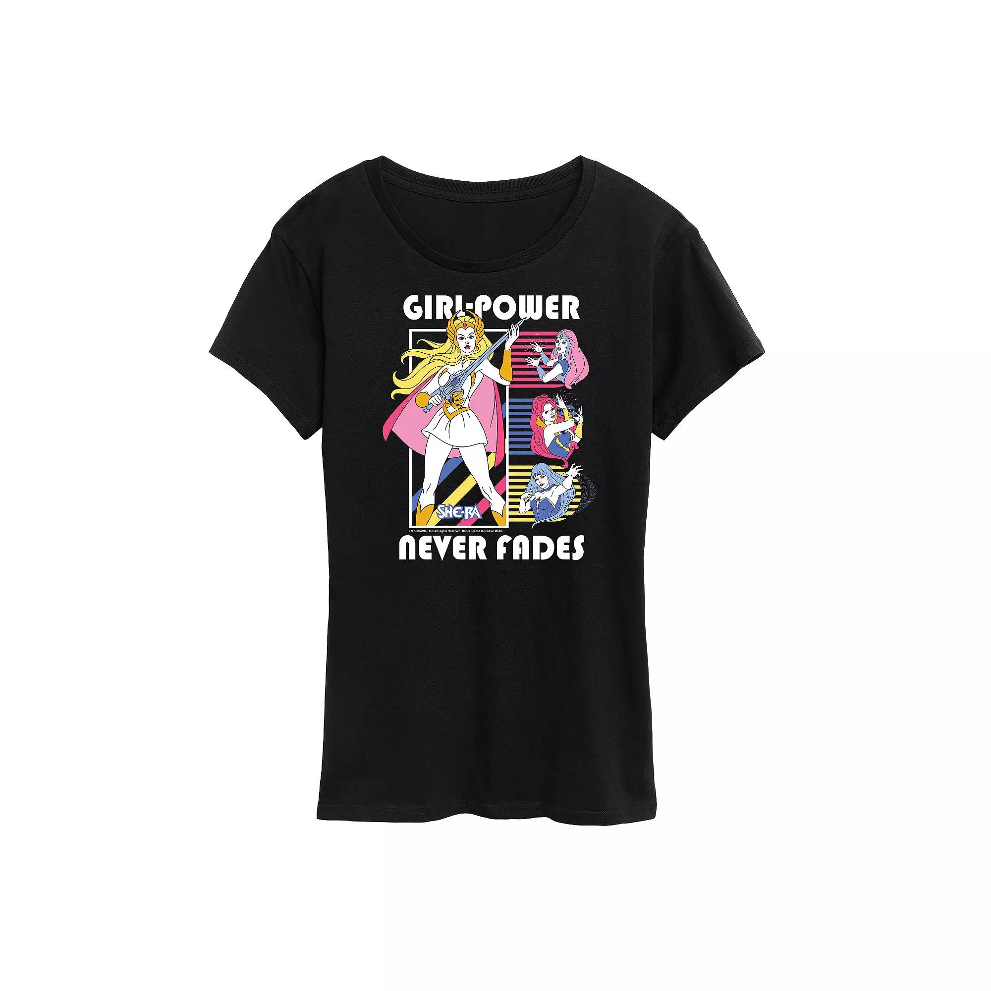Women's She-Ra Girl Power Never Fades Graphic Tee, Girl's,  Product Image