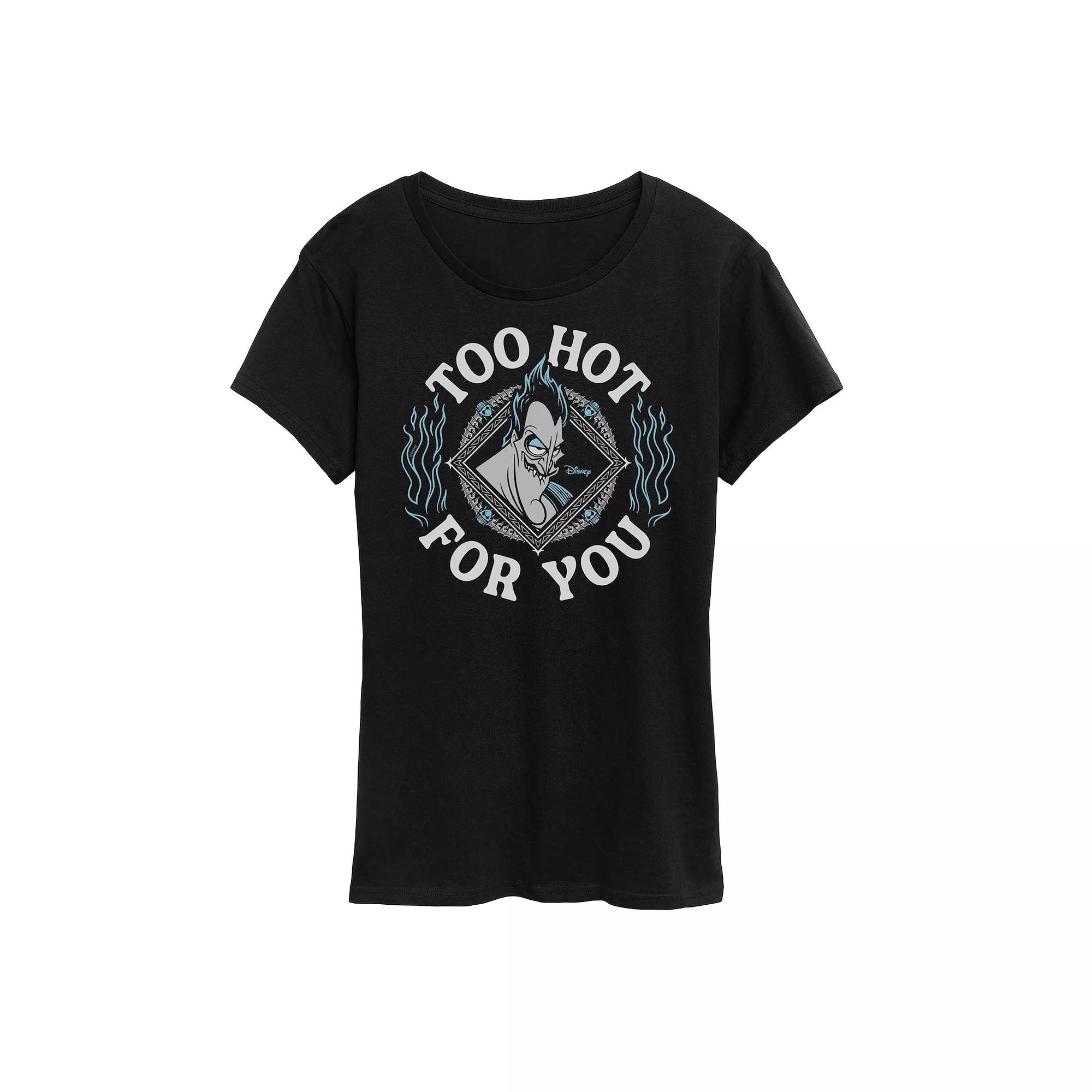 Disney's Hercules Hades Women's Too Hot Graphic Tee,  Product Image