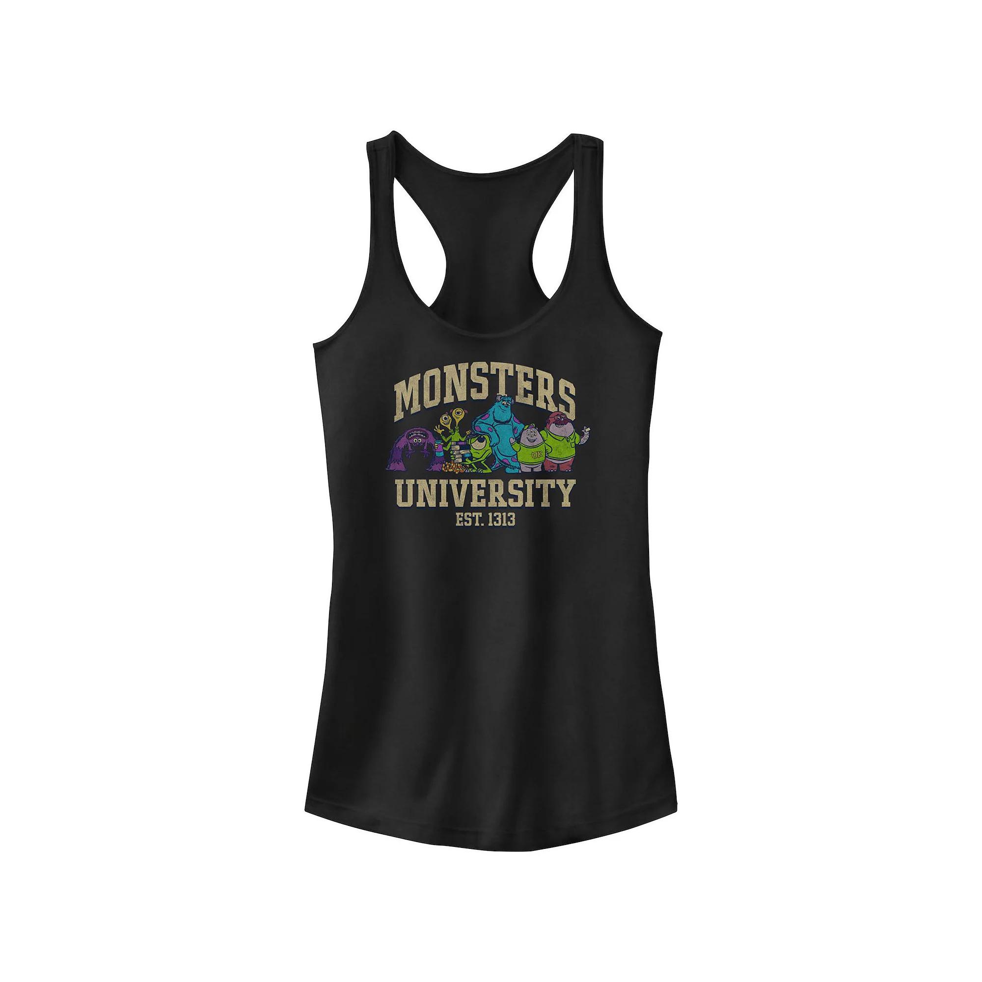 Juniors' Mean Girls On Wednesdays We Wear Pink Graphic Racerback Tank Top, Girl's,  Product Image