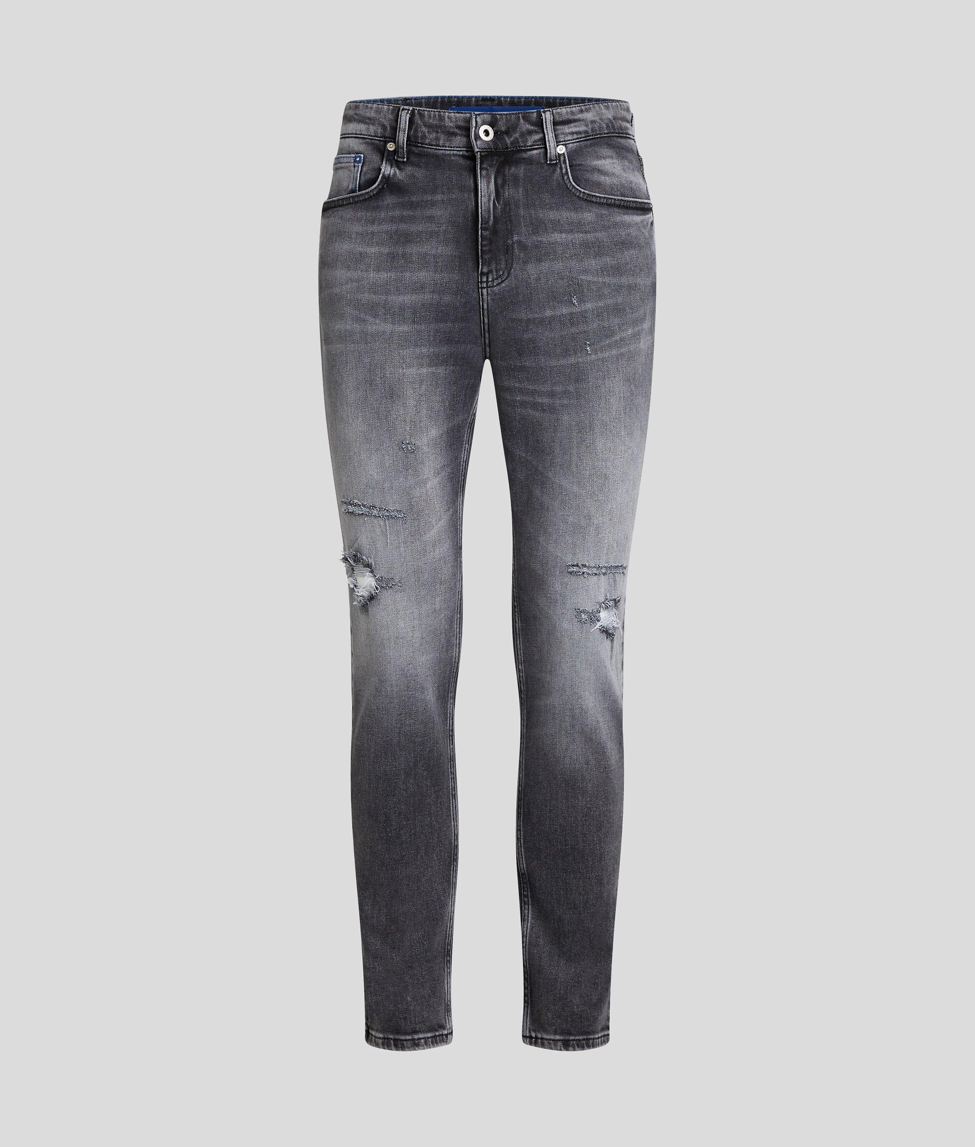 DISTRESSED SLIM JEANS Product Image