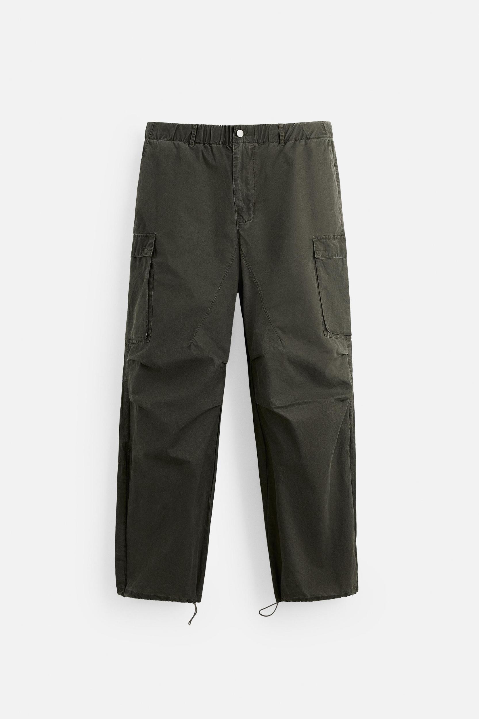 WASHED TECHNICAL CARGO PANTS Product Image
