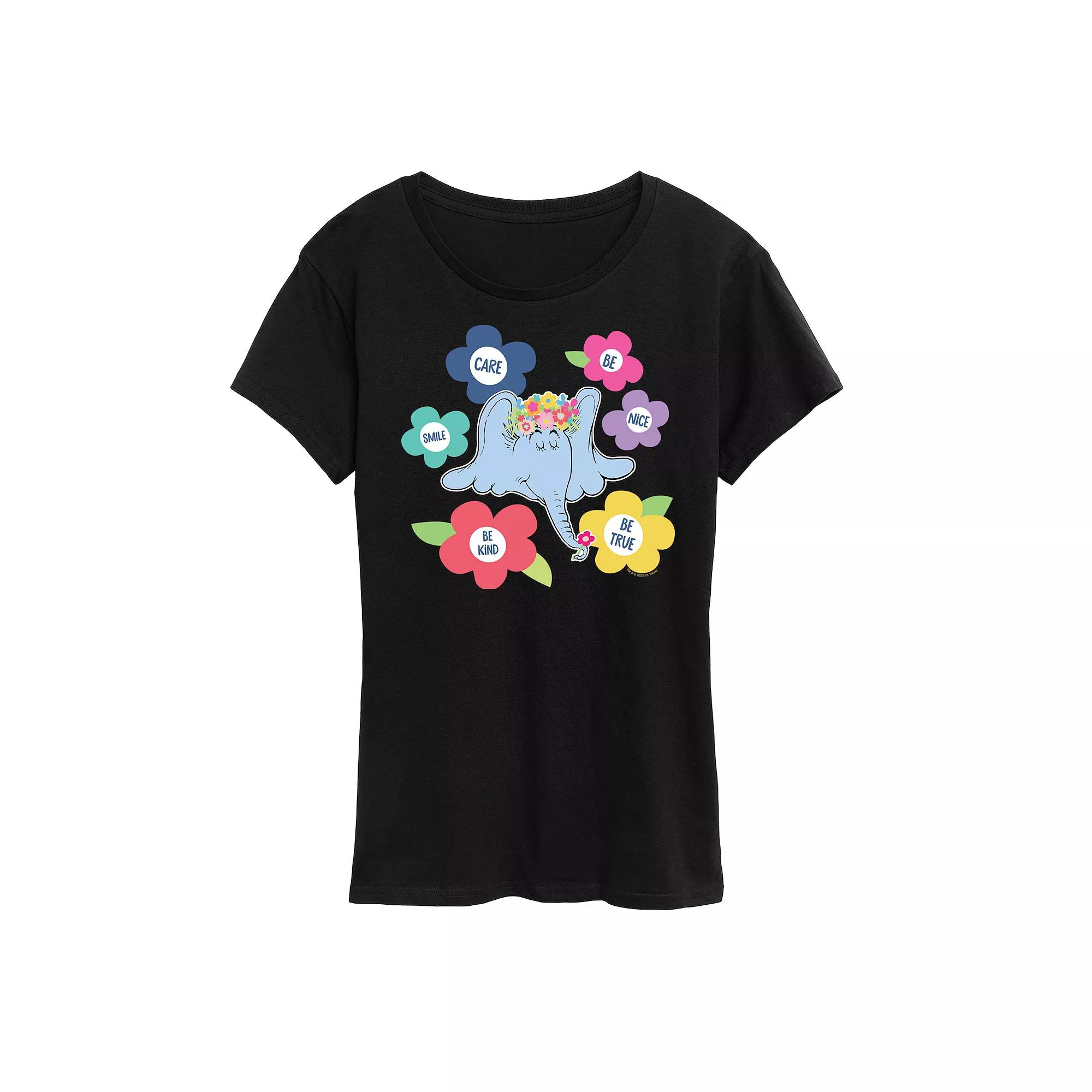 Women's Dr. Seuss Horton Kindness Graphic Tee, Girl's,  Product Image