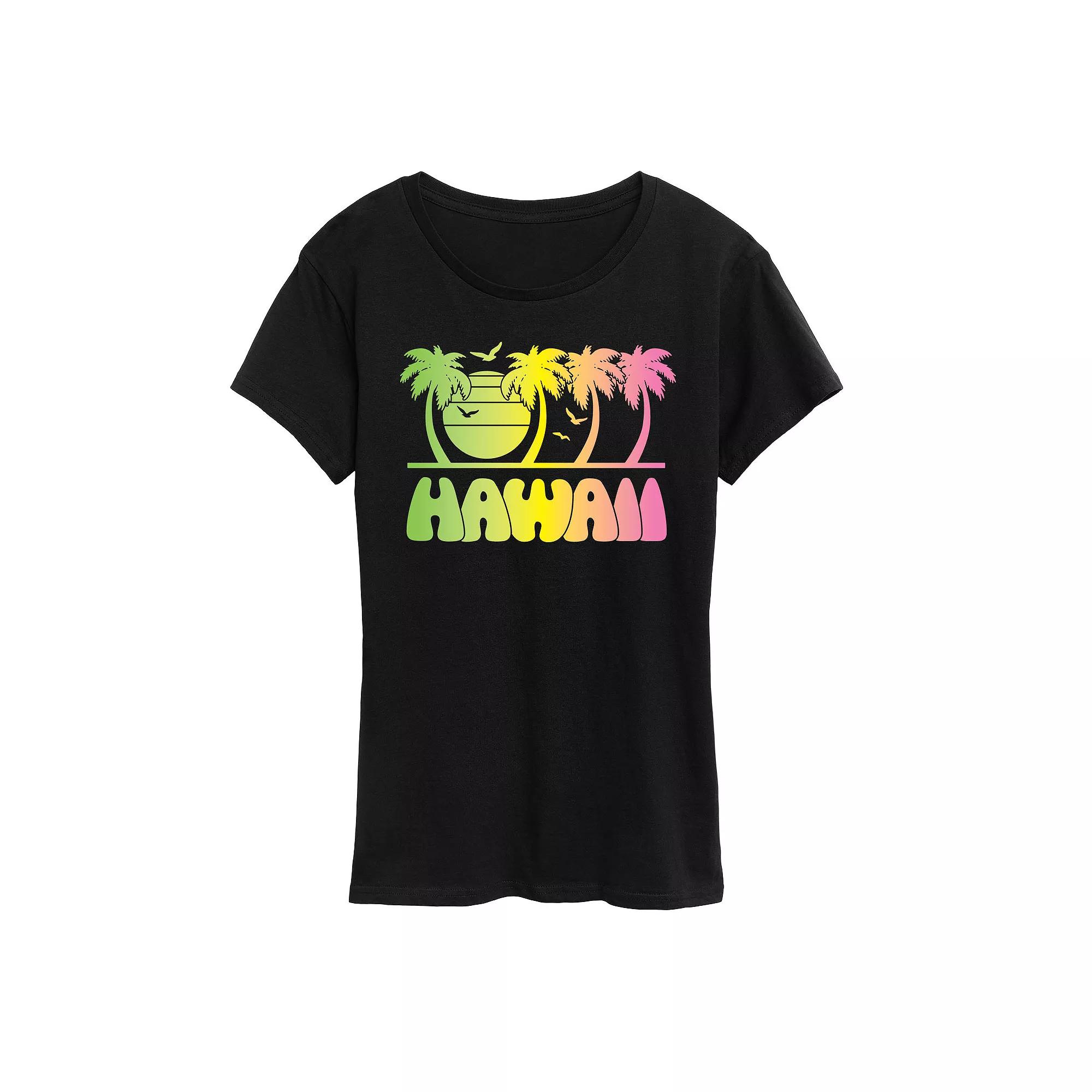 Women's Vintage Hawaii Blend Graphic Tee,  Product Image
