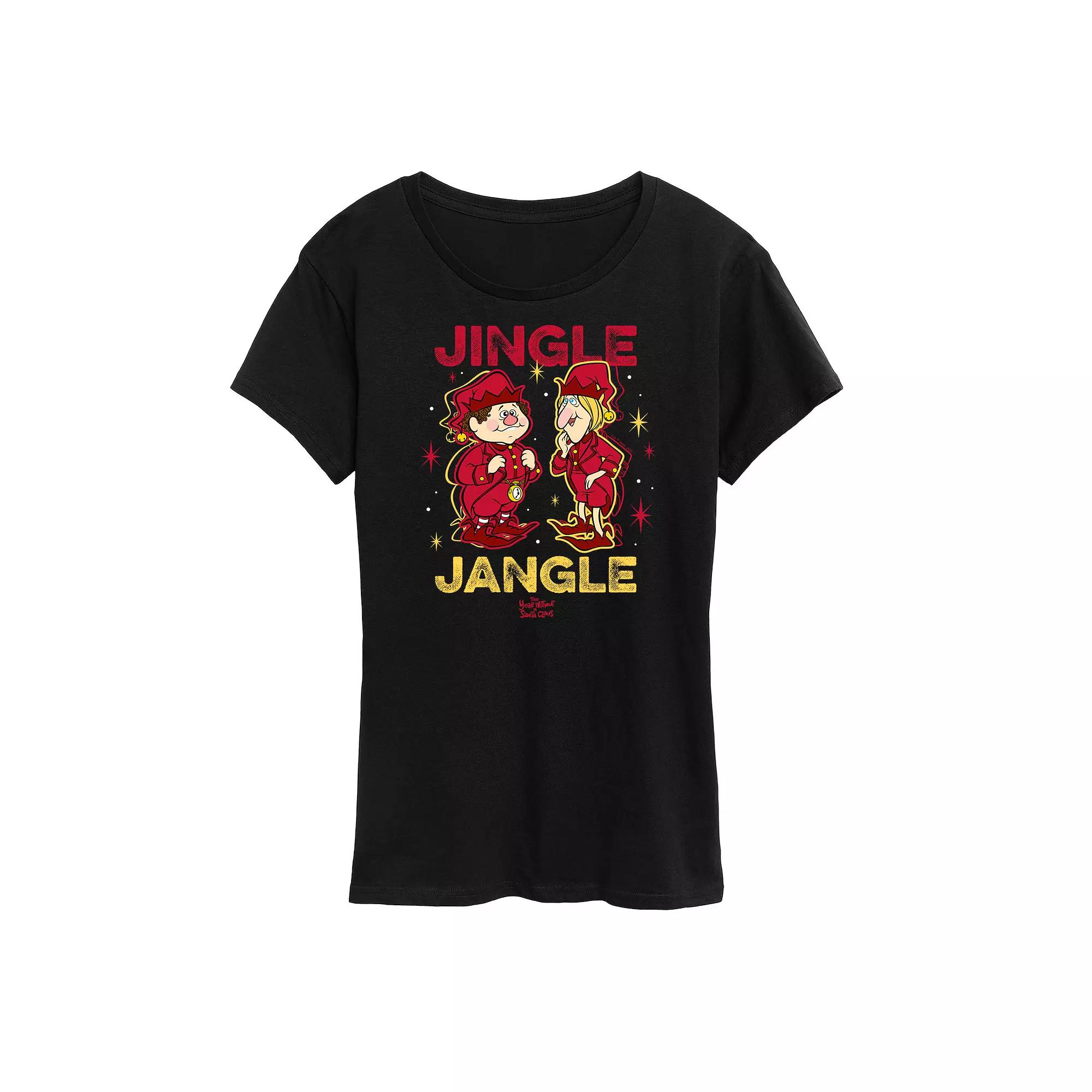 Women's The Year Without Santa Claus Jingle Jangle Graphic Tee, Girl's,  Product Image