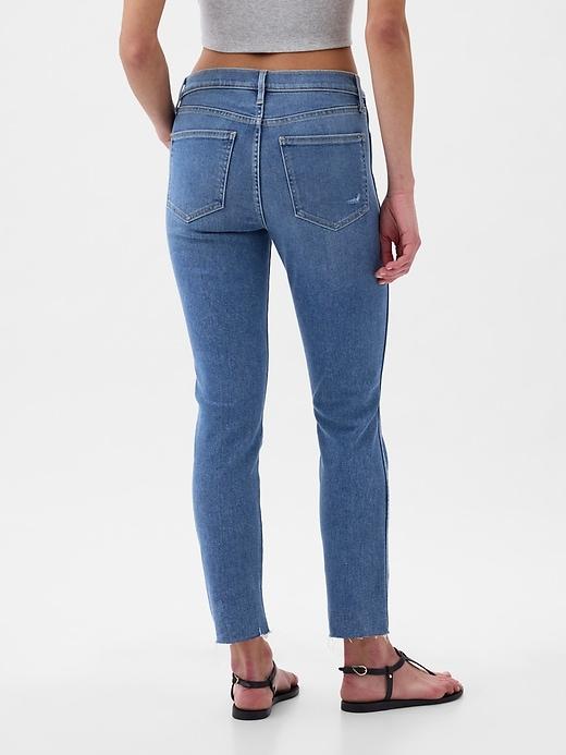 Mid Rise Vintage Slim Jeans Product Image