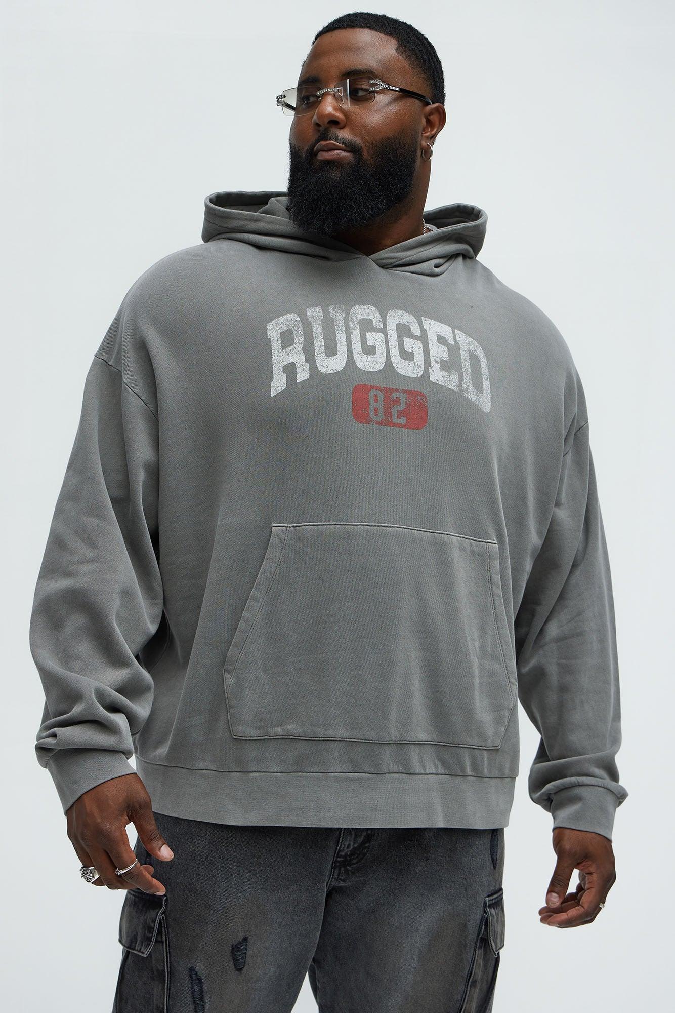 Rugged 82 Hoodie - Charcoal Product Image