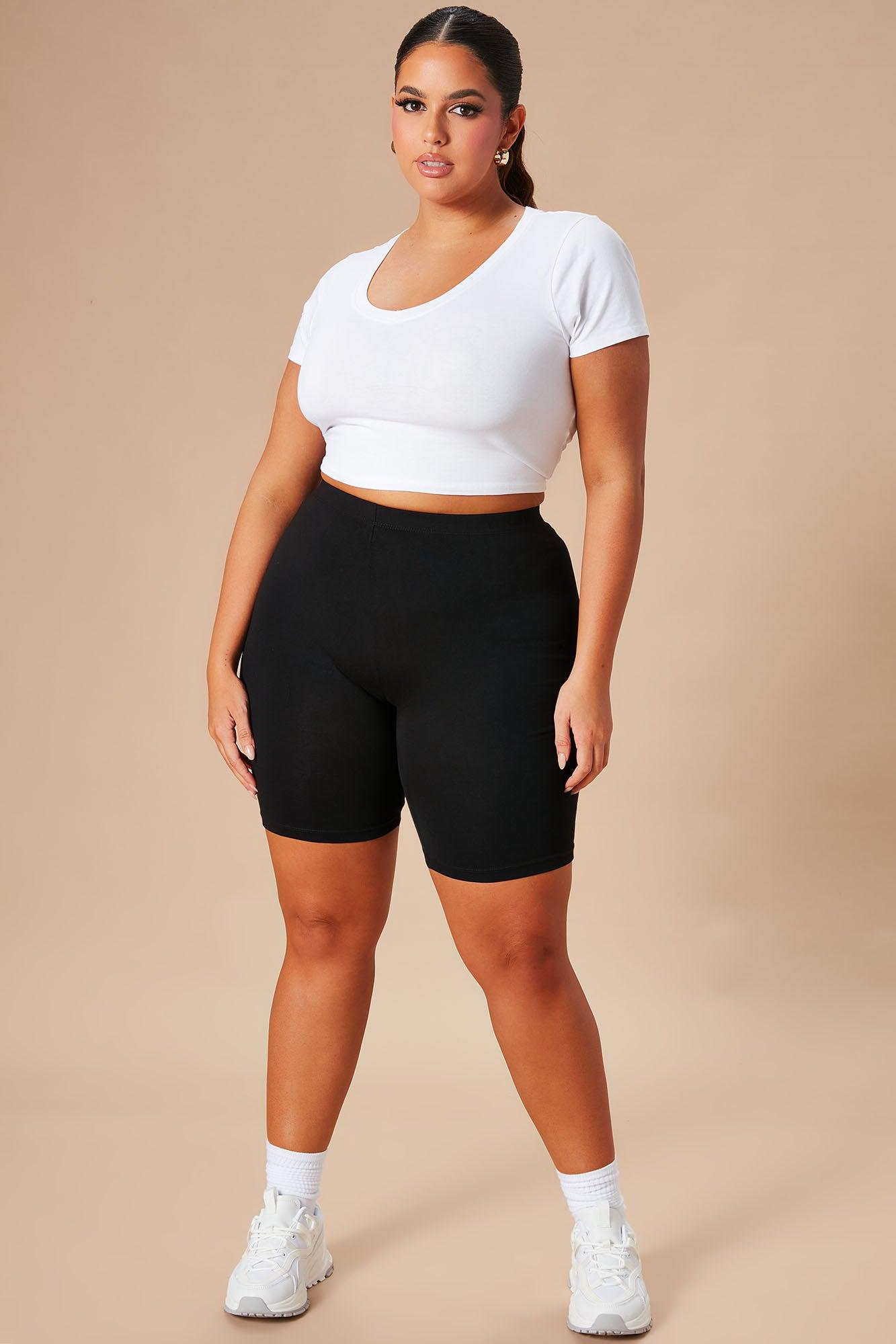 Natalee Biker Shorts - Black Product Image