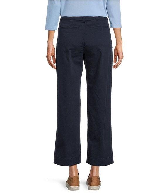 L.L.Bean Comfort Stretch Mid-Rise Wide-Leg Chino Pants Product Image